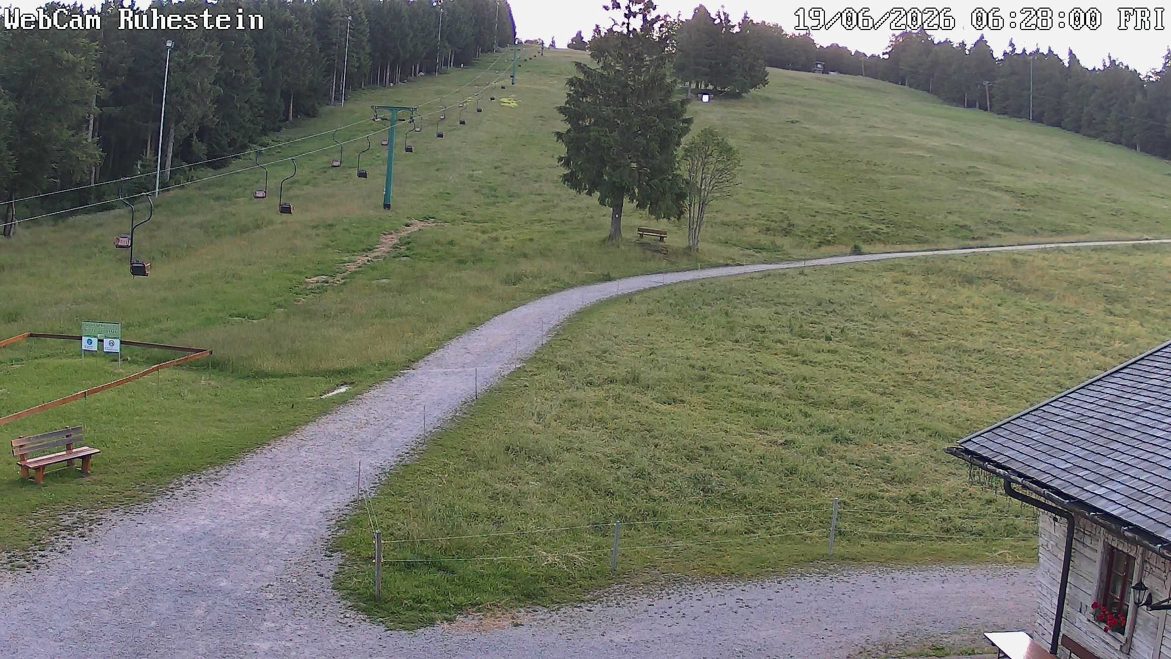 Archiv Foto Webcam Baiersbronn: Skilift Ruhestein