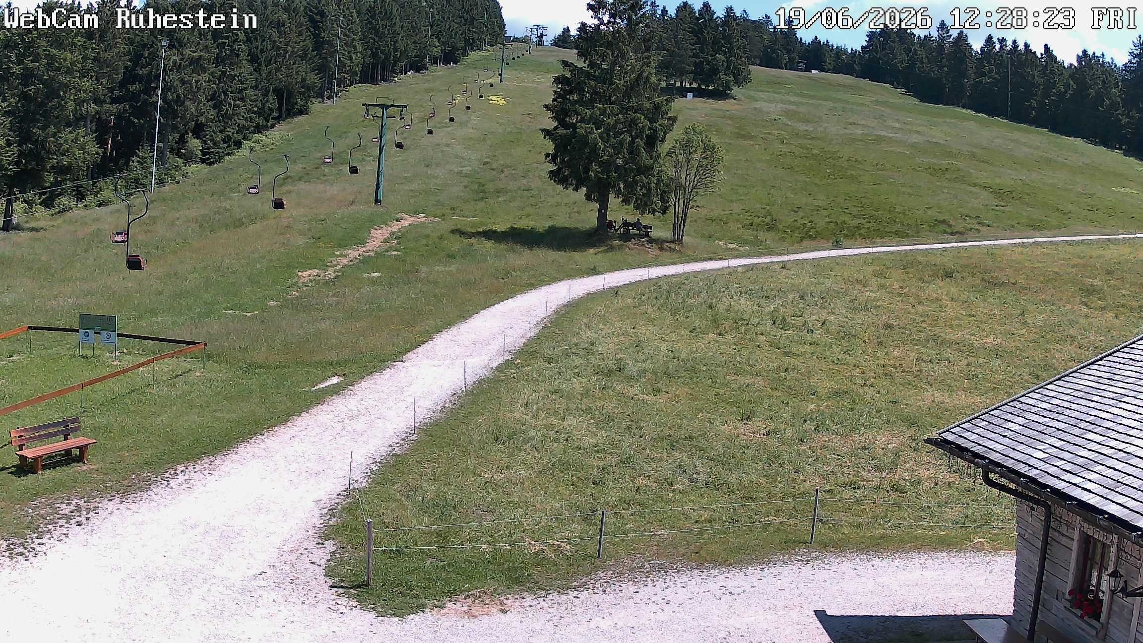 Archiv Foto Webcam Baiersbronn: Skilift Ruhestein