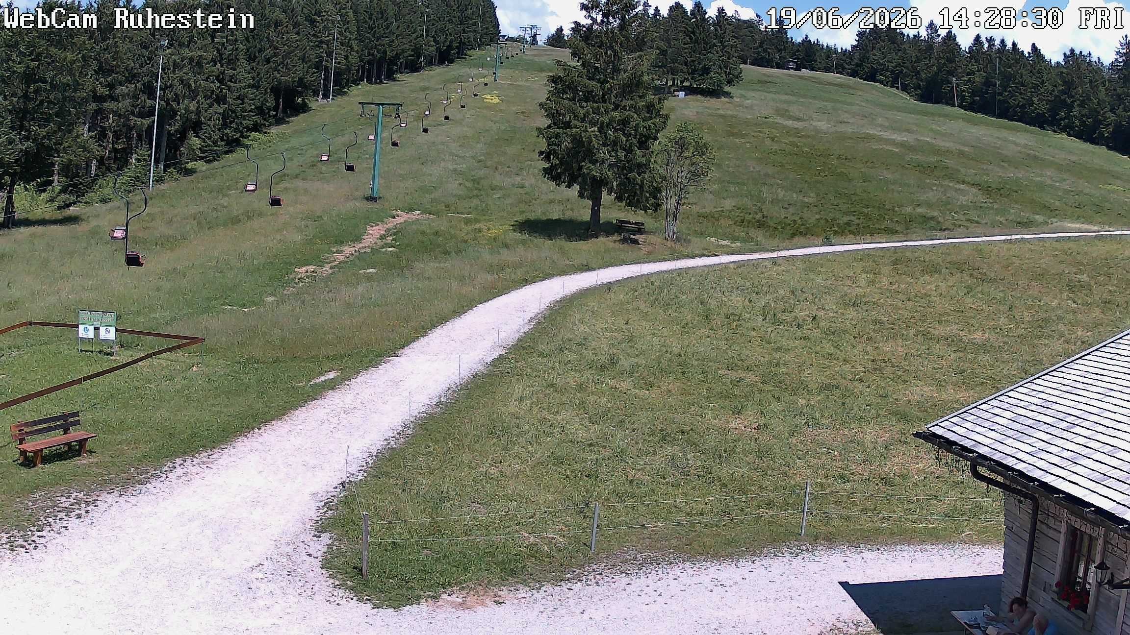 Archiv Foto Webcam Baiersbronn: Skilift Ruhestein