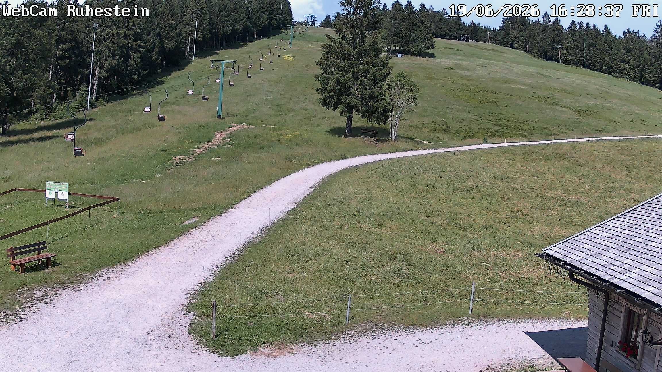 Archiv Foto Webcam Baiersbronn: Skilift Ruhestein