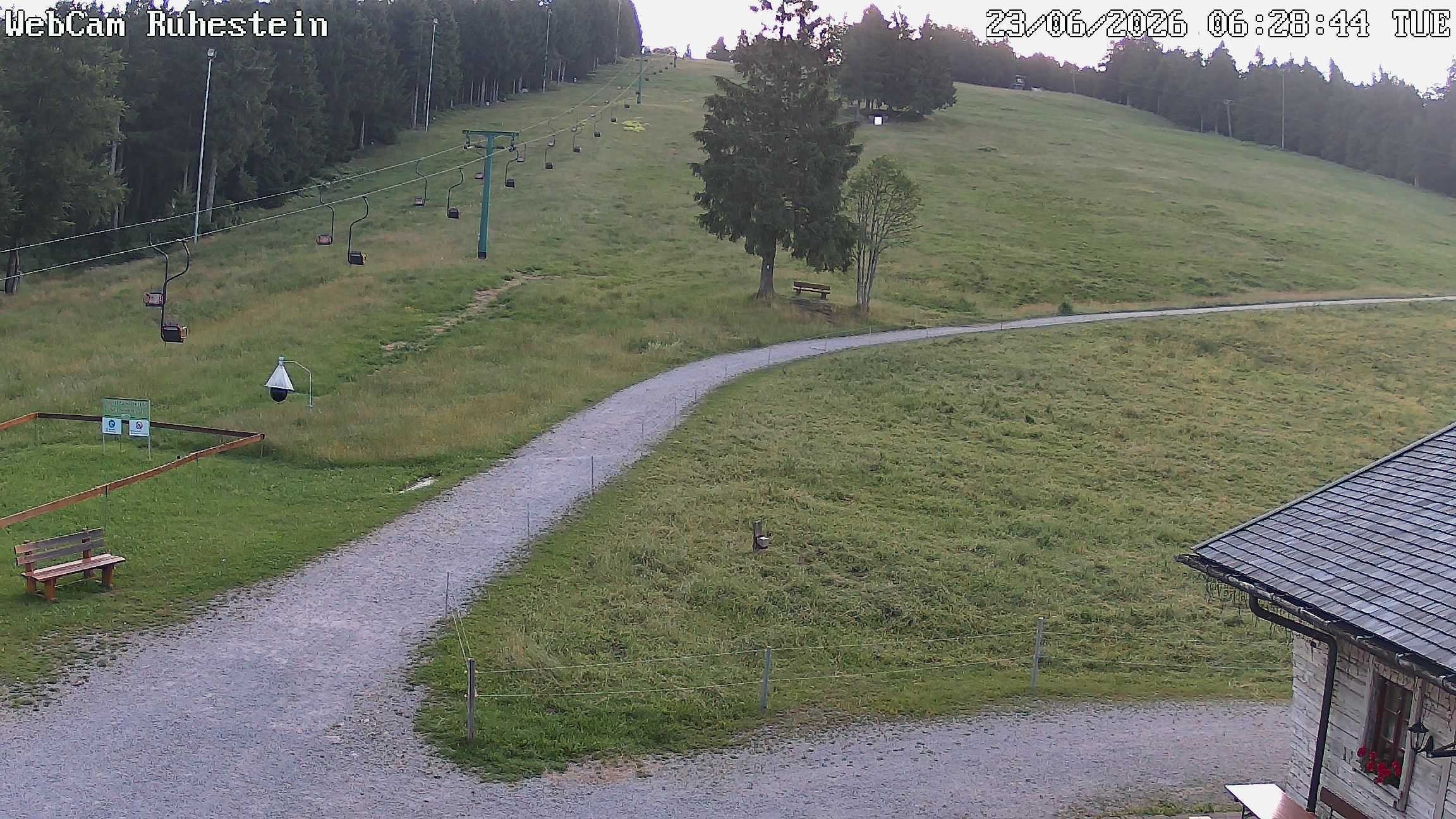 Archiv Foto Webcam Baiersbronn: Skilift Ruhestein