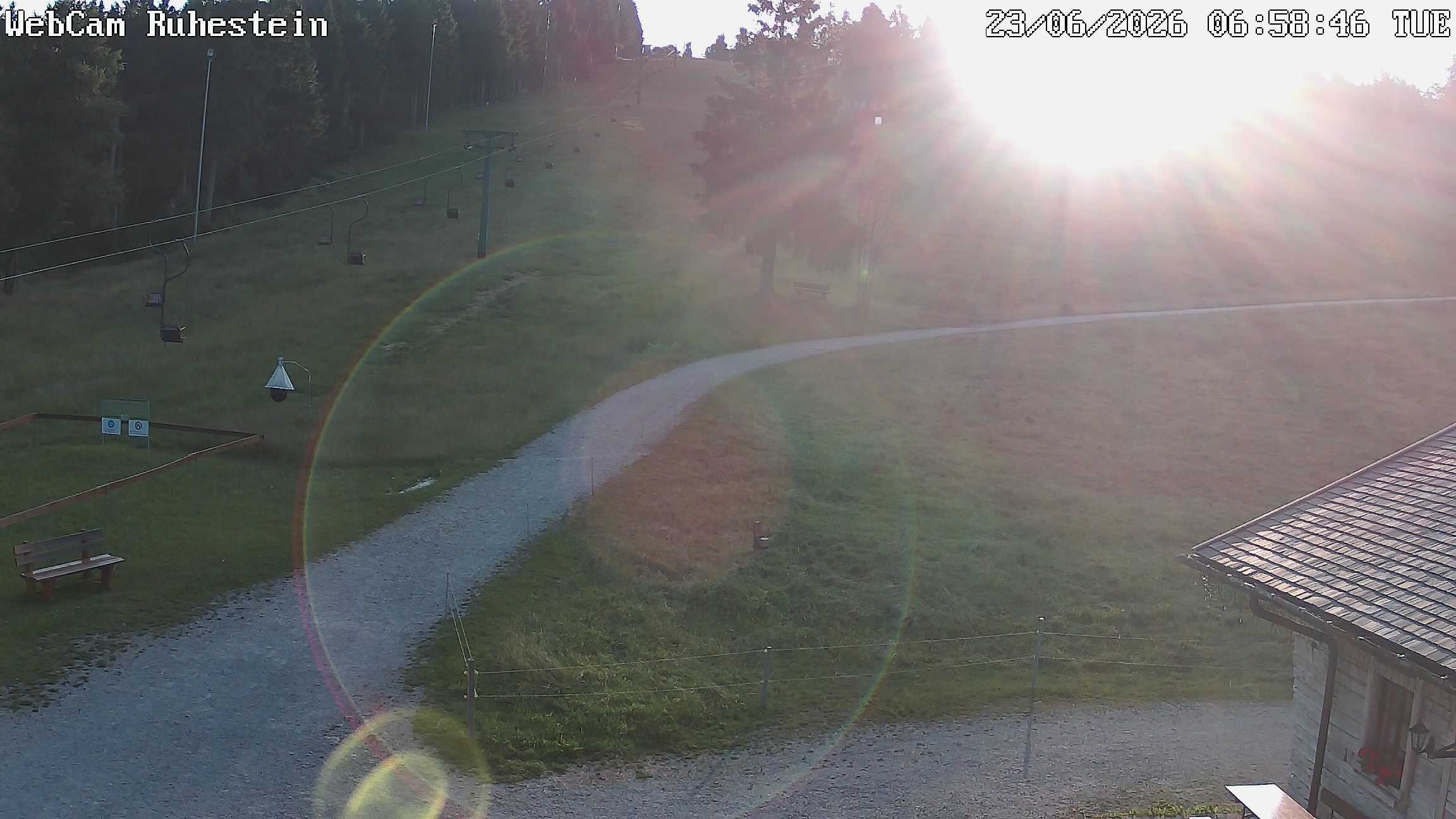 Archiv Foto Webcam Baiersbronn: Skilift Ruhestein