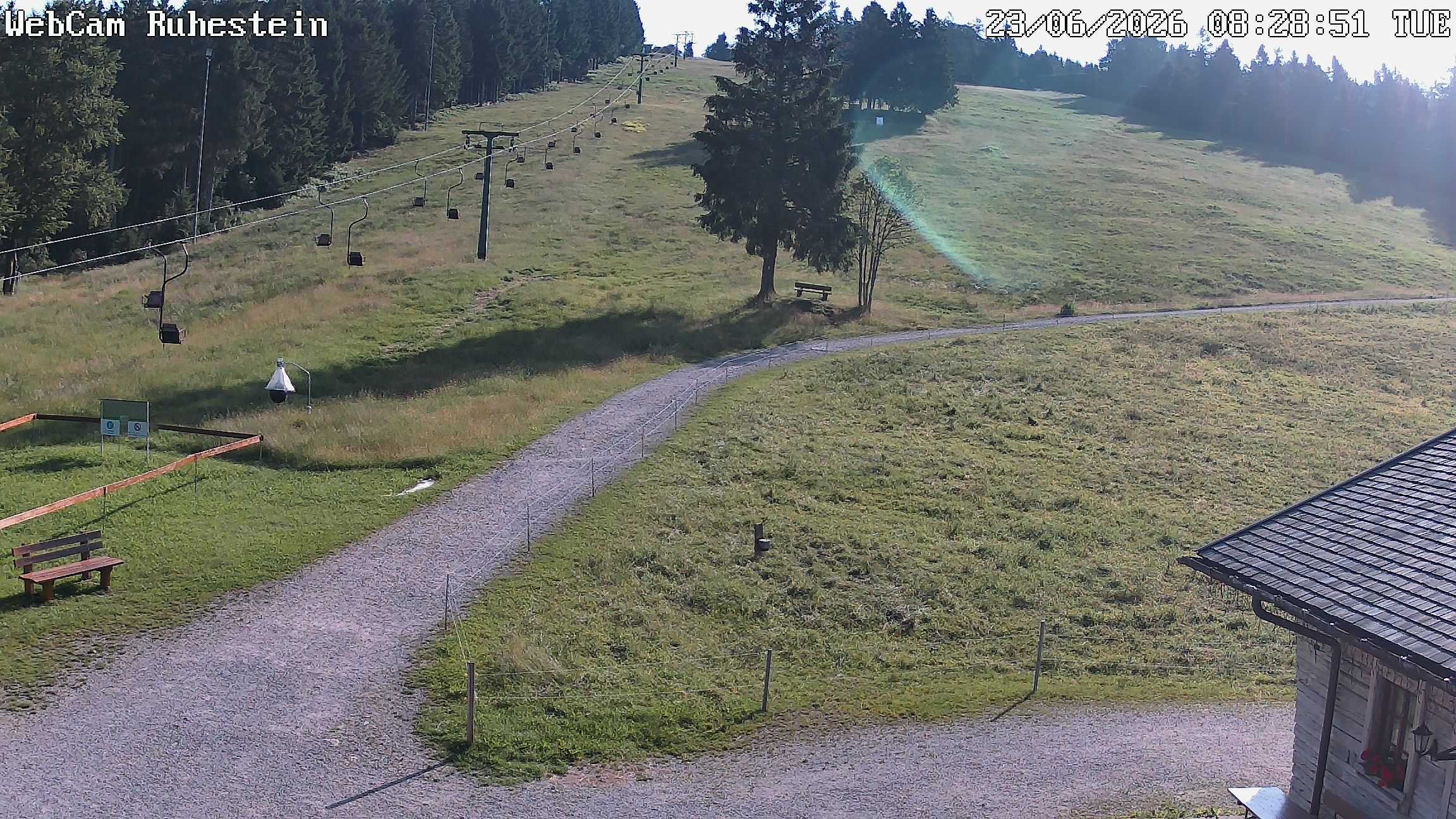 Archiv Foto Webcam Baiersbronn: Skilift Ruhestein