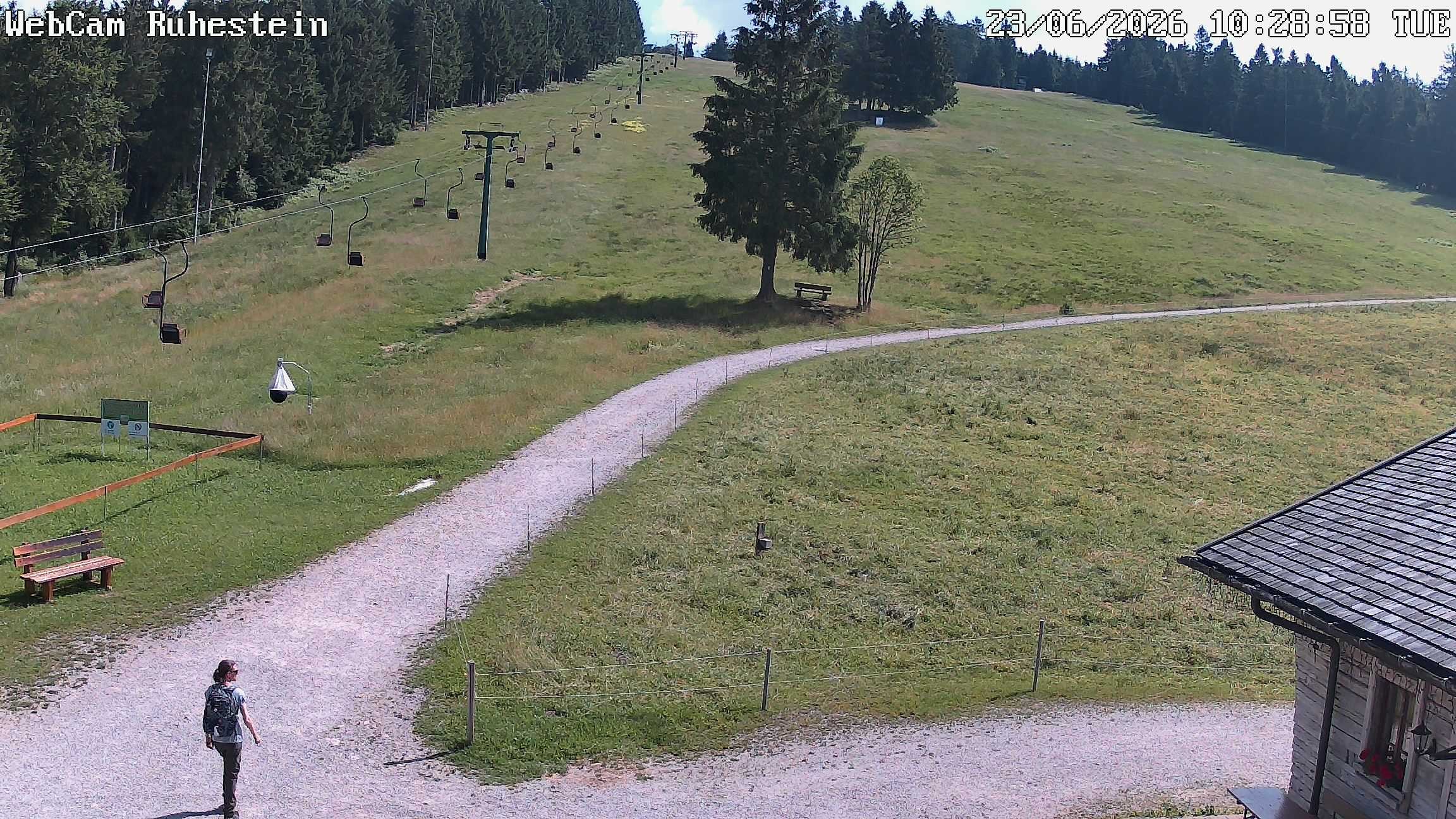 Archiv Foto Webcam Baiersbronn: Skilift Ruhestein