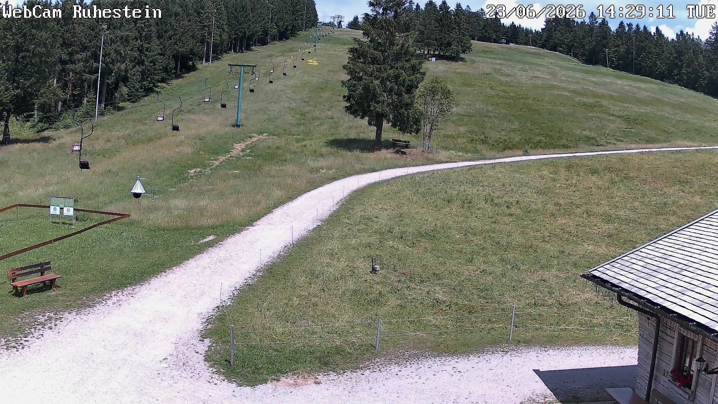 Archiv Foto Webcam Baiersbronn: Skilift Ruhestein
