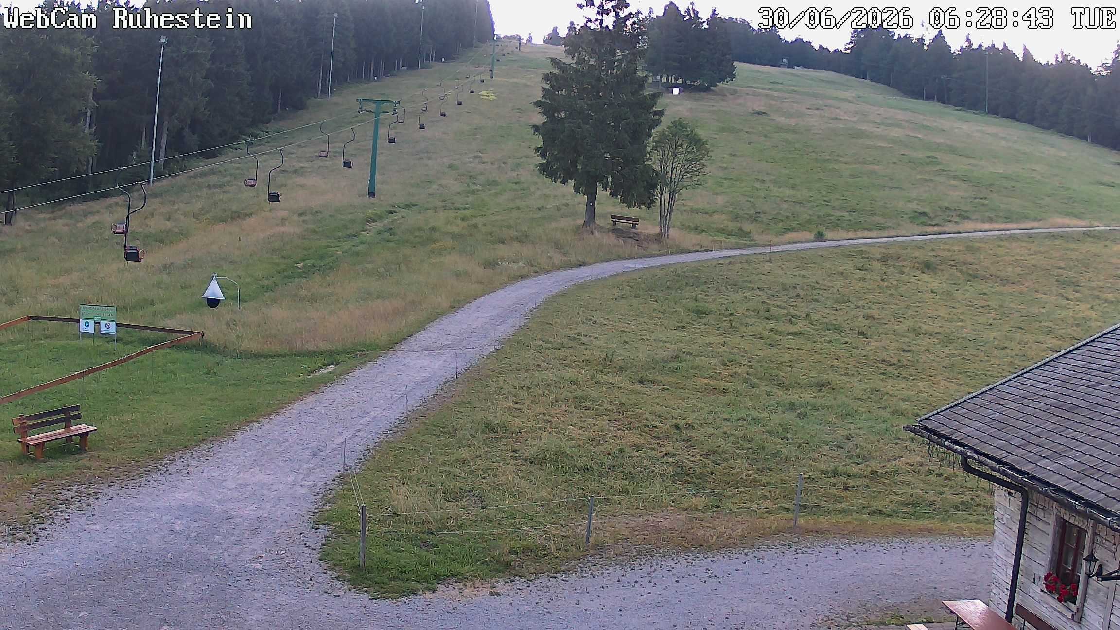 Archiv Foto Webcam Baiersbronn: Skilift Ruhestein