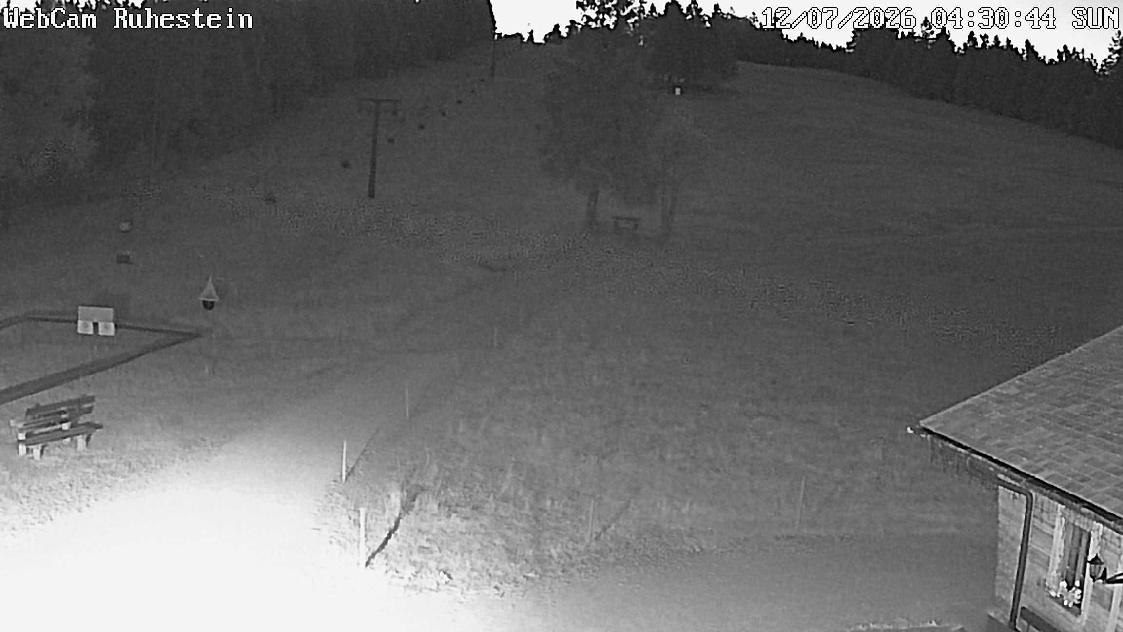 Archived image Webcam Baiersbronn: ski lift Ruhestein