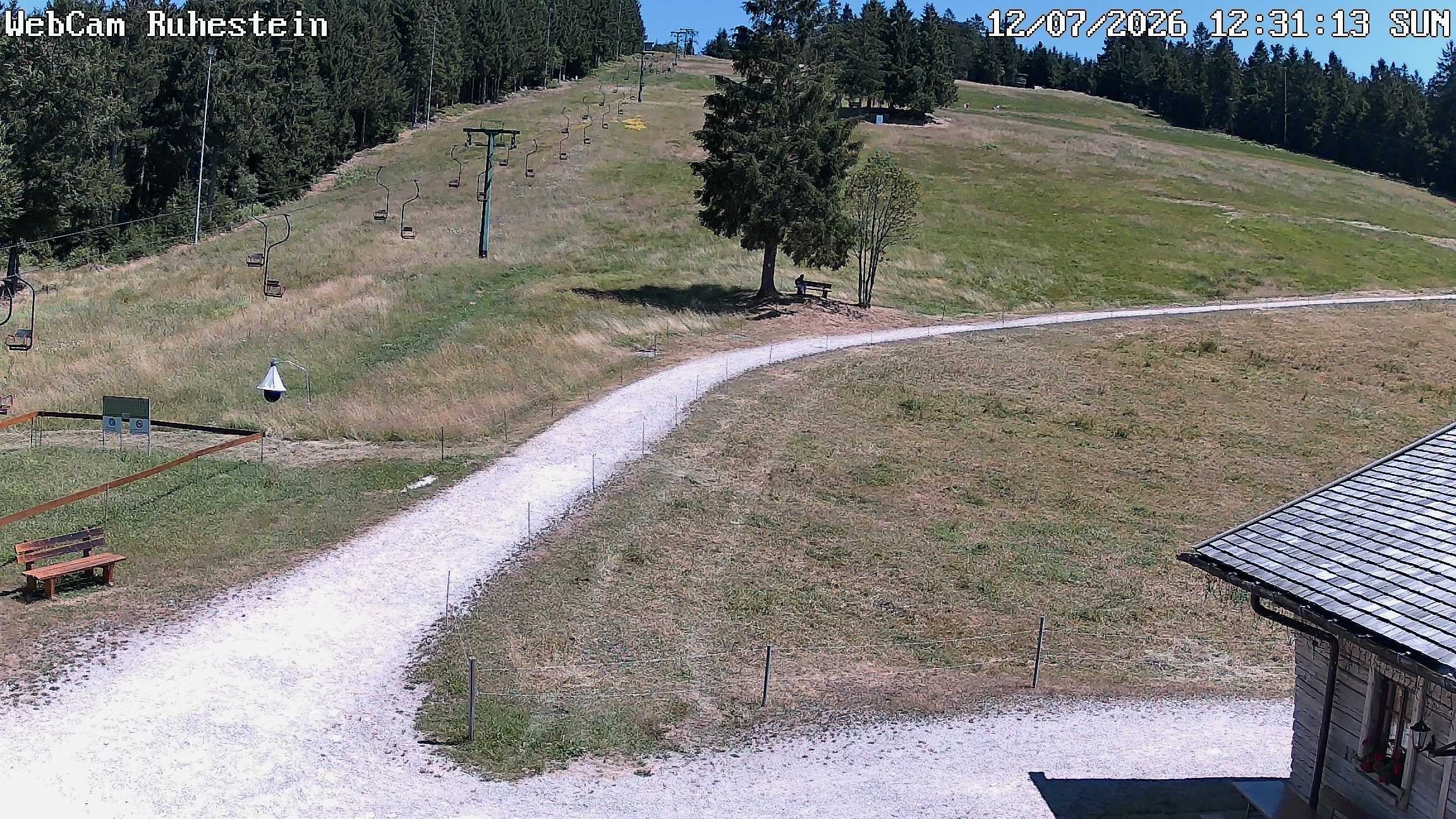 Archived image Webcam Baiersbronn: ski lift Ruhestein