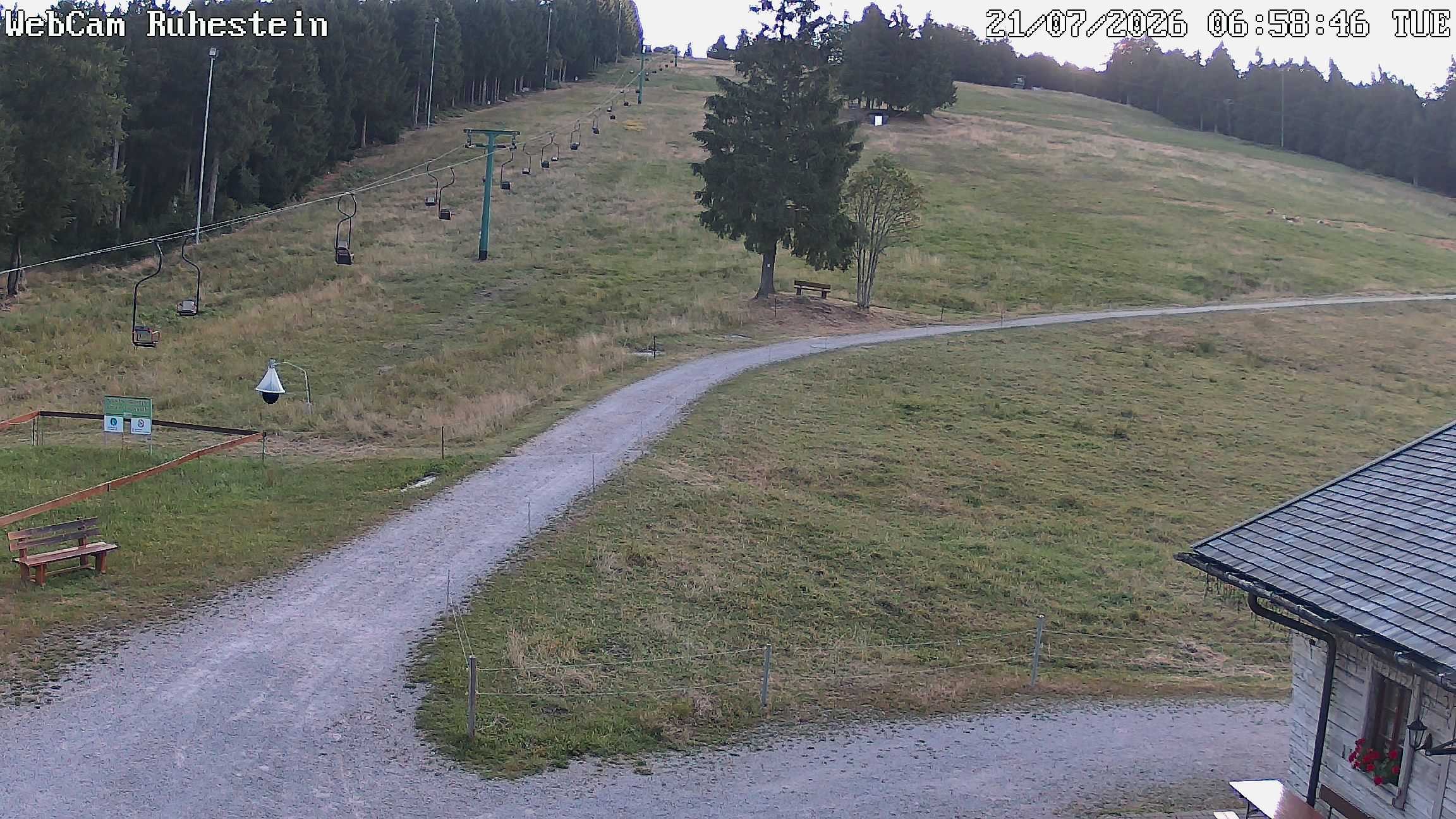 Archiv Foto Webcam Baiersbronn: Skilift Ruhestein