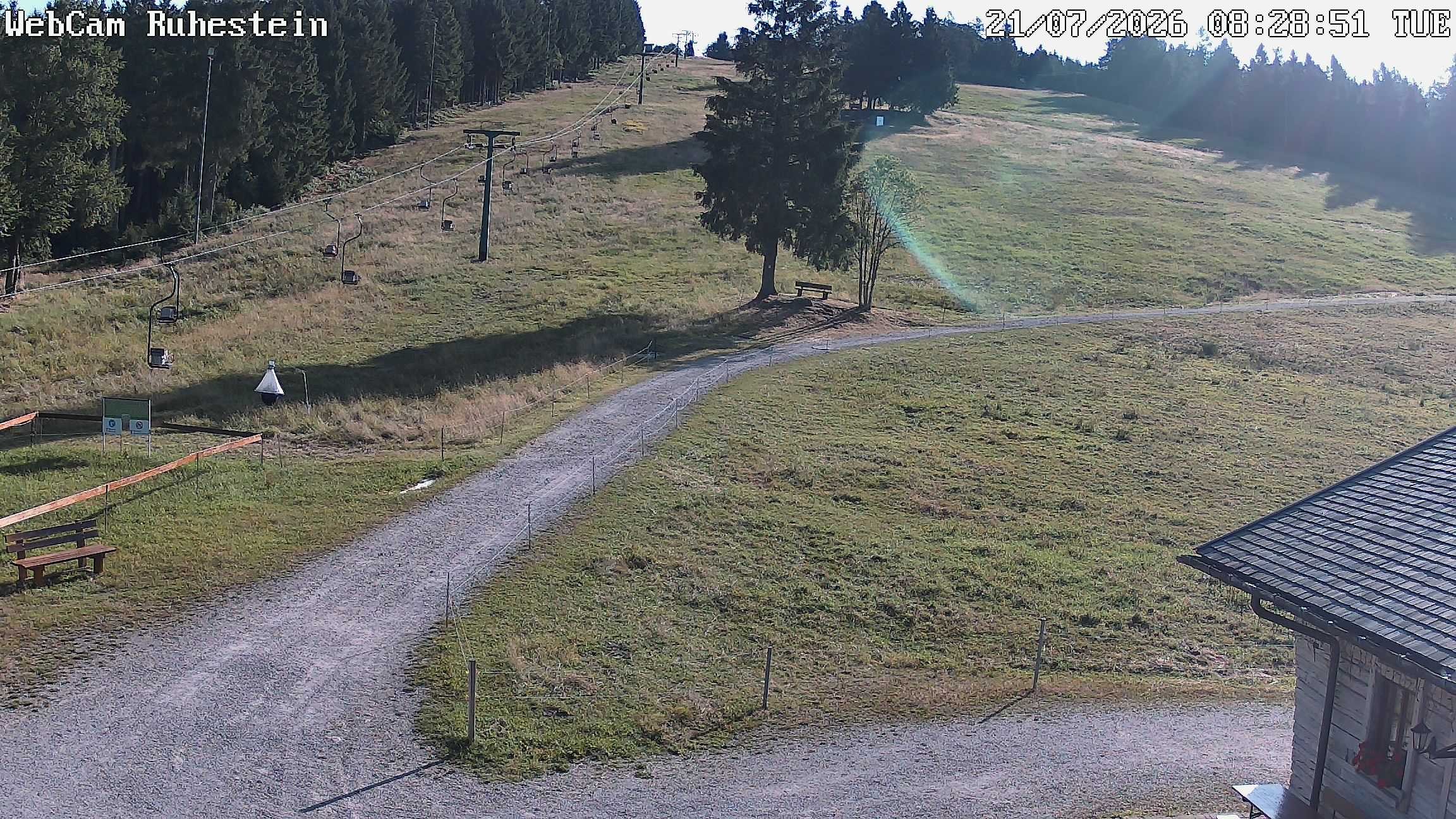 Archiv Foto Webcam Baiersbronn: Skilift Ruhestein