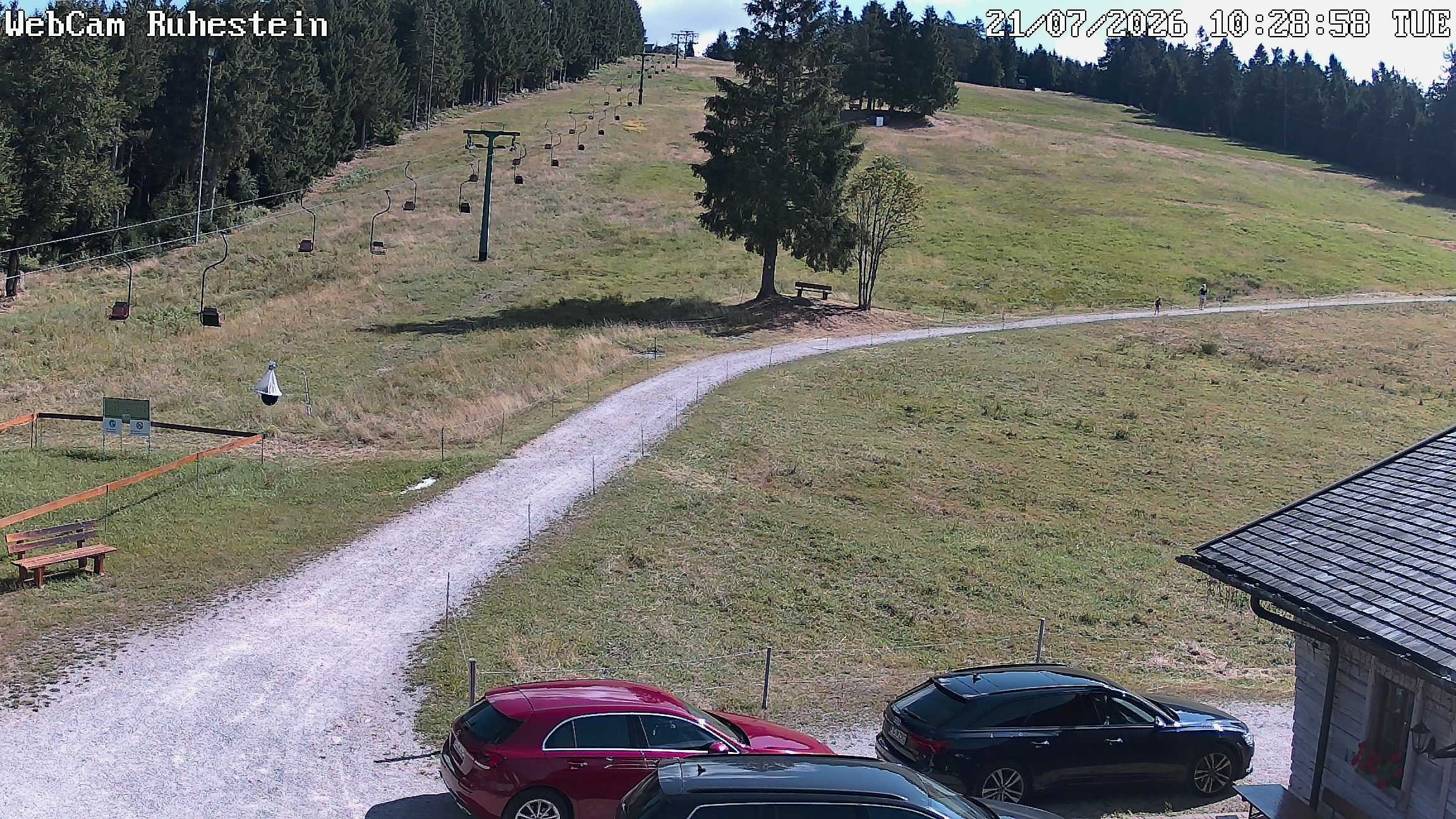 Archiv Foto Webcam Baiersbronn: Skilift Ruhestein