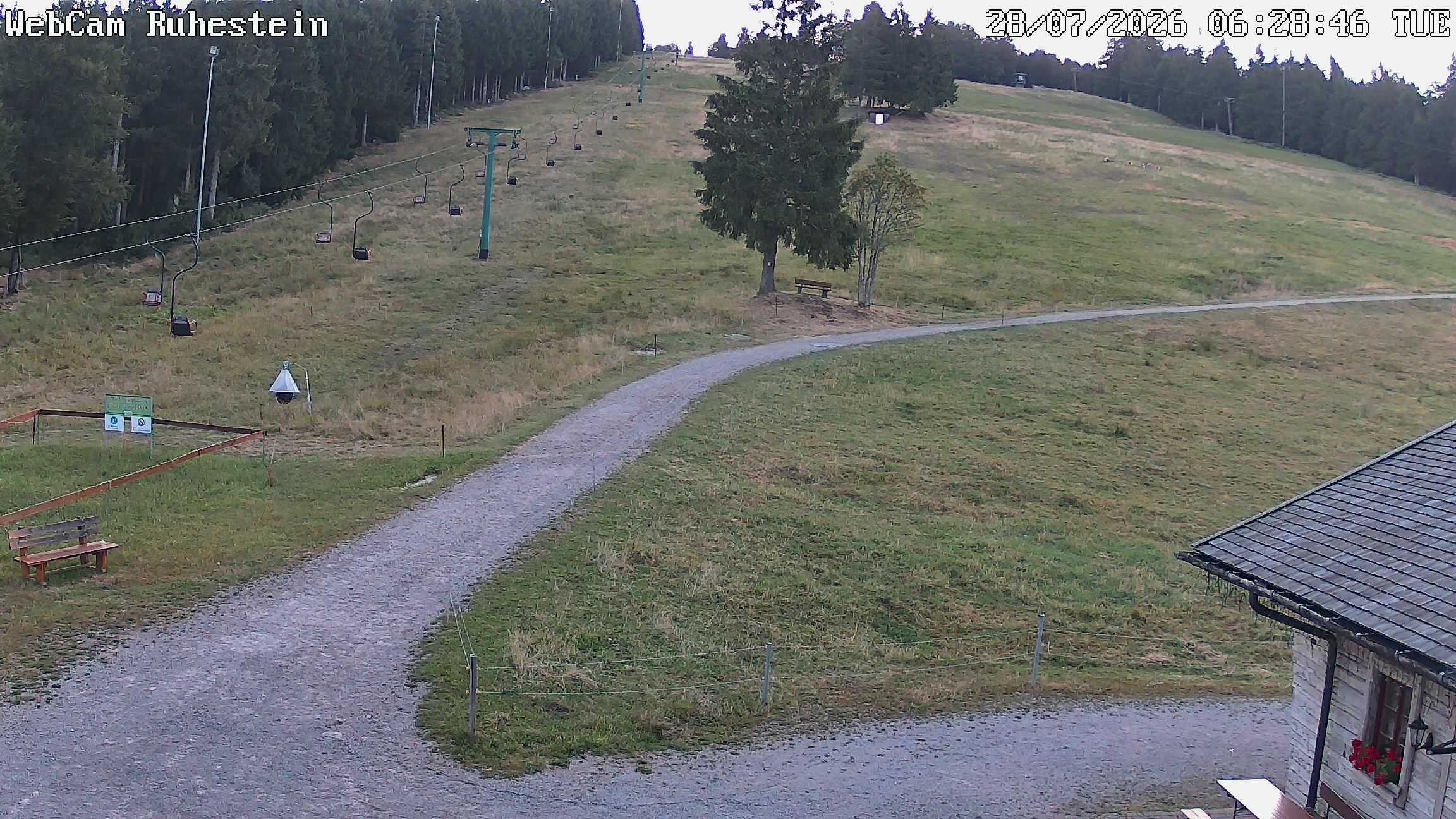 Archiv Foto Webcam Baiersbronn: Skilift Ruhestein