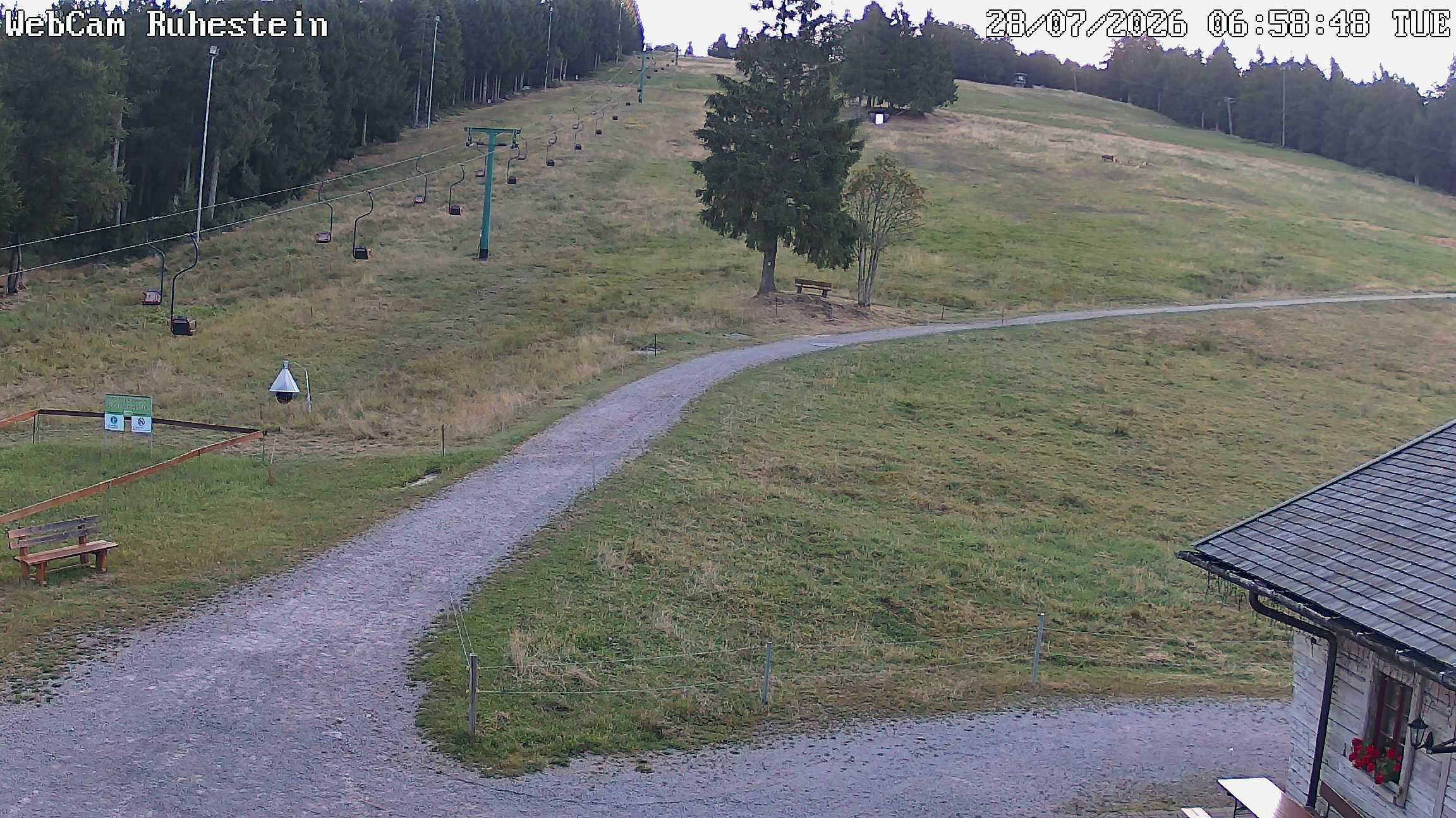 Archiv Foto Webcam Baiersbronn: Skilift Ruhestein