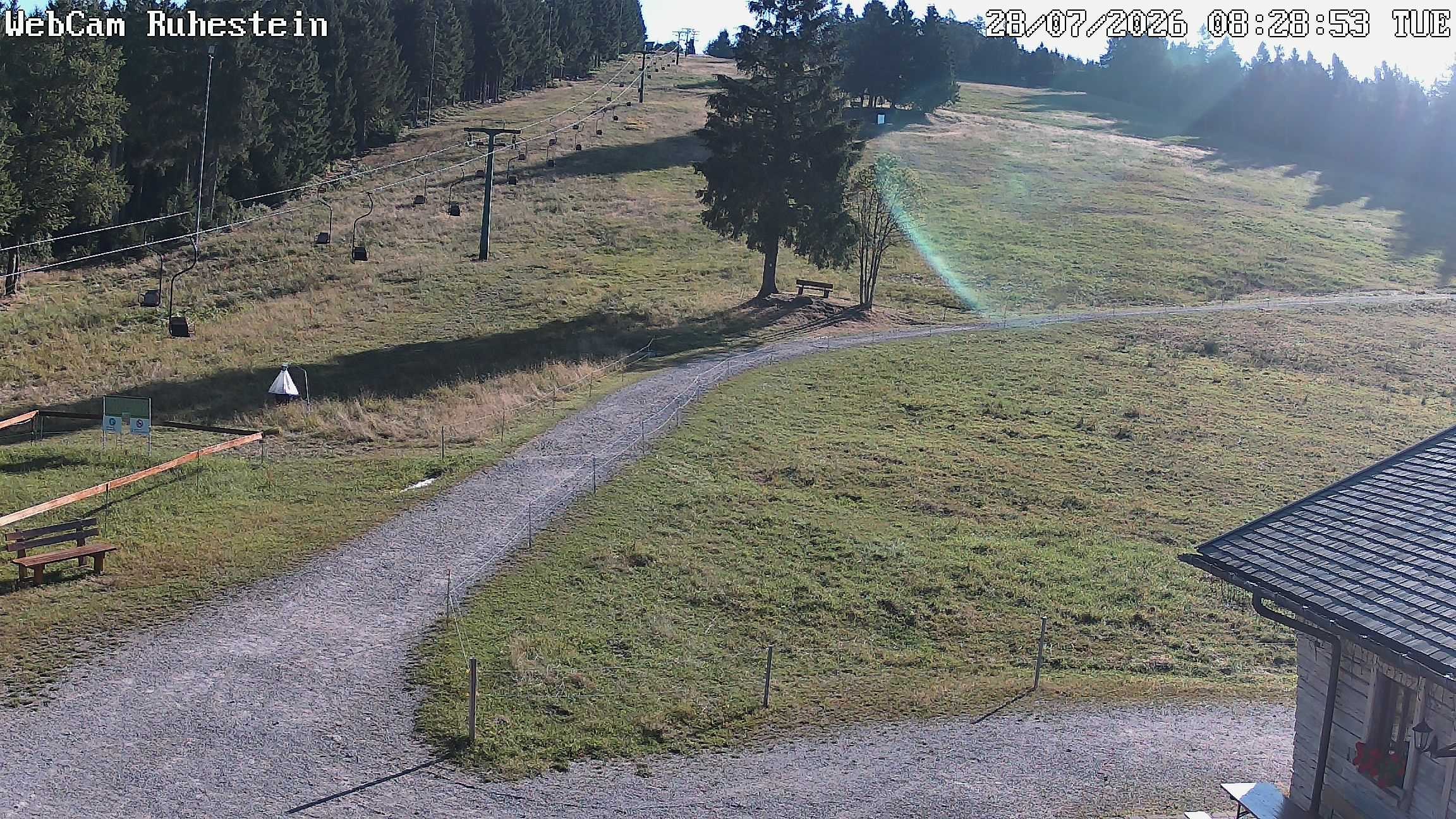 Archiv Foto Webcam Baiersbronn: Skilift Ruhestein