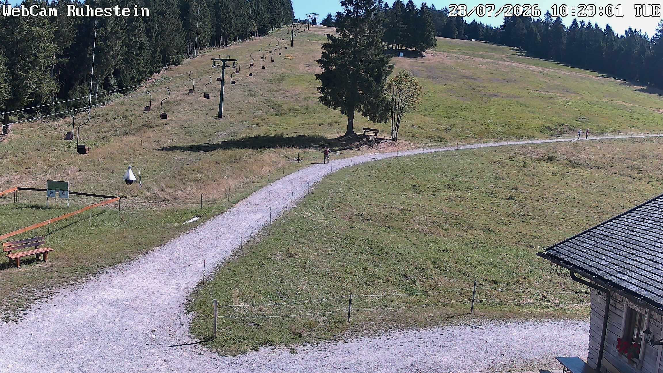 Archiv Foto Webcam Baiersbronn: Skilift Ruhestein