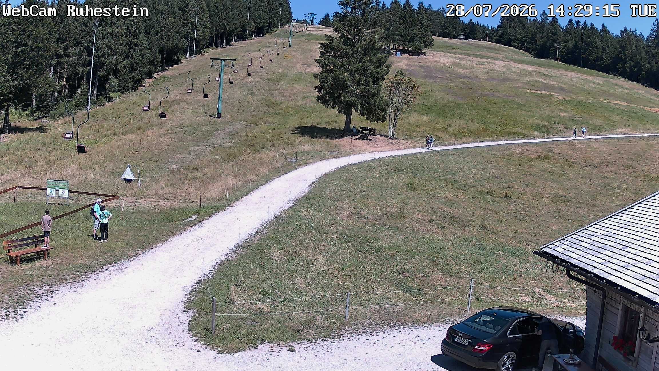 Archiv Foto Webcam Baiersbronn: Skilift Ruhestein