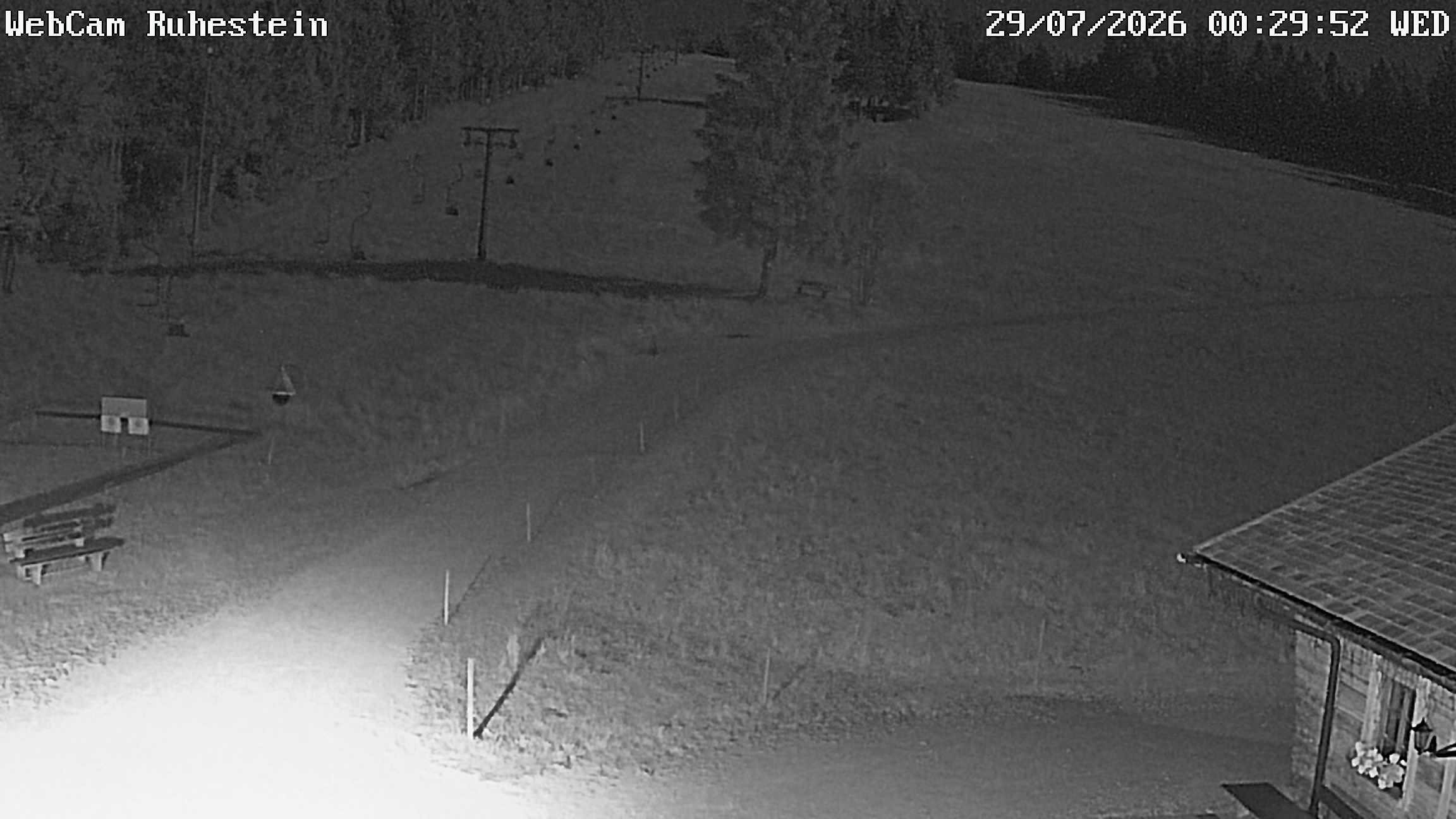 Archived image Webcam Baiersbronn: ski lift Ruhestein