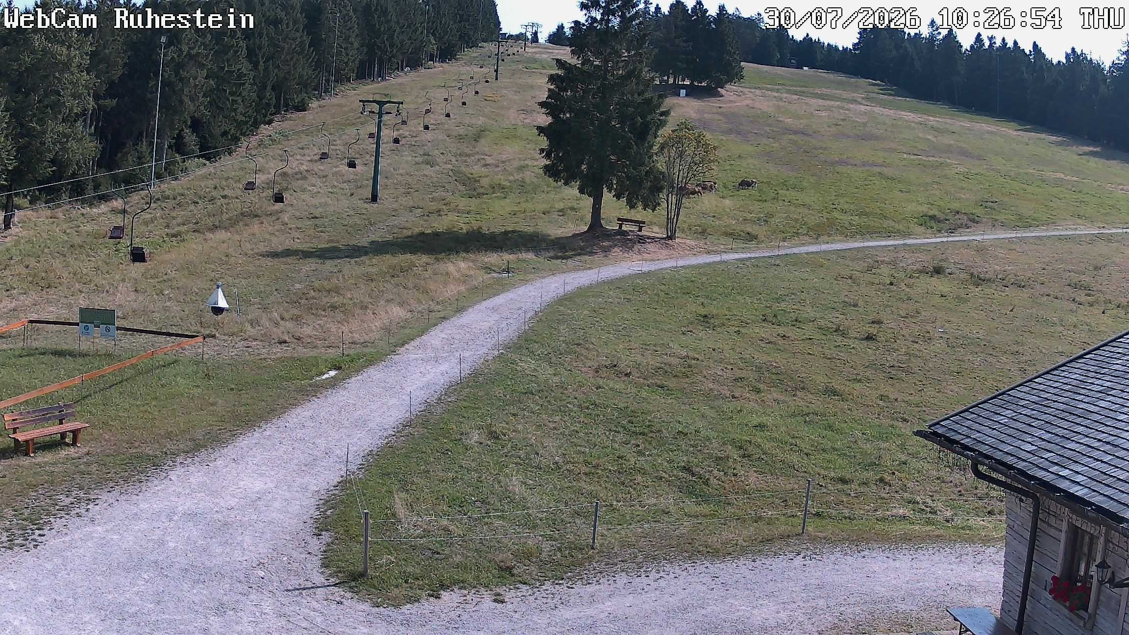 Archiv Foto Webcam Baiersbronn: Skilift Ruhestein