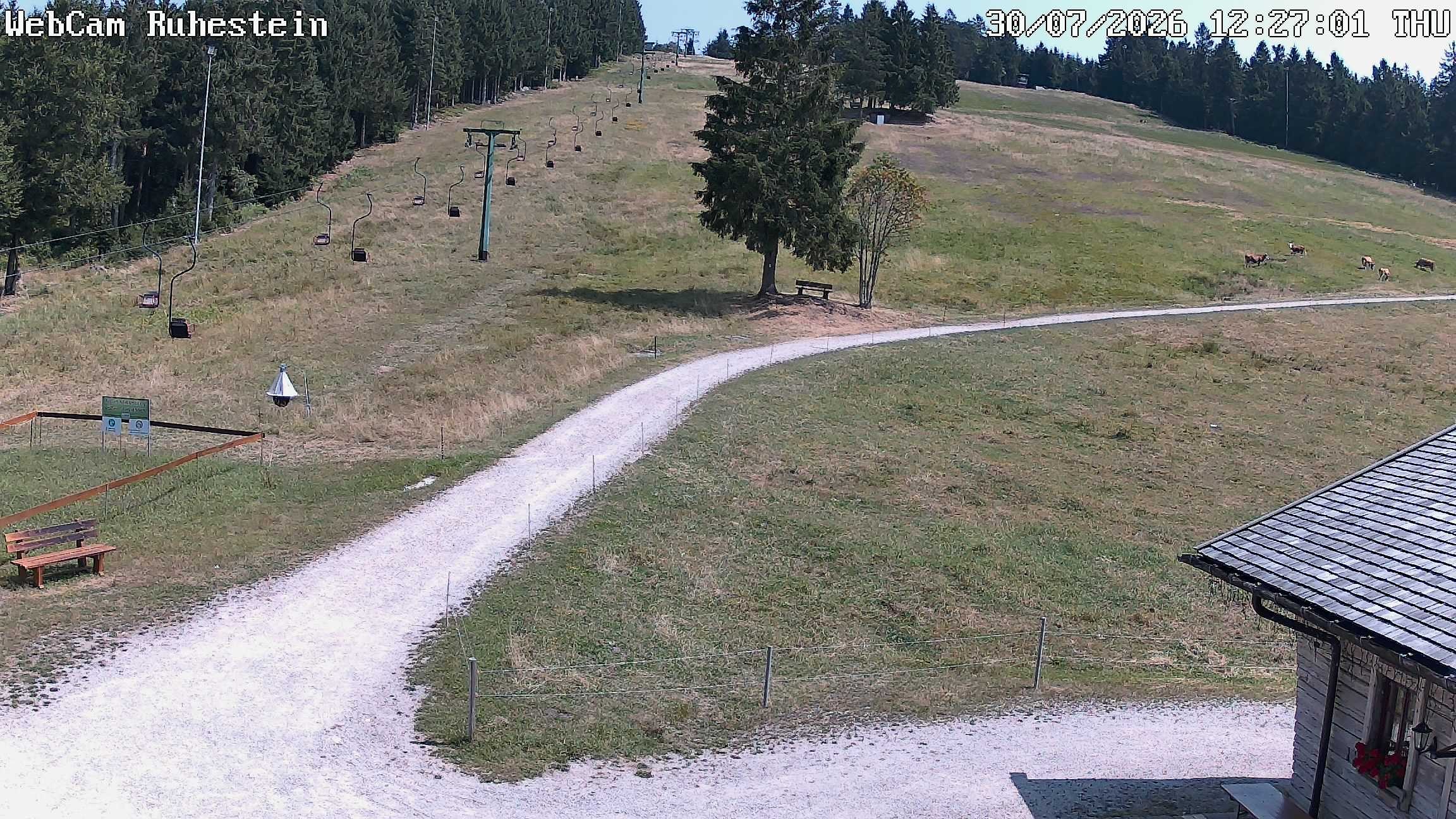 Archiv Foto Webcam Baiersbronn: Skilift Ruhestein
