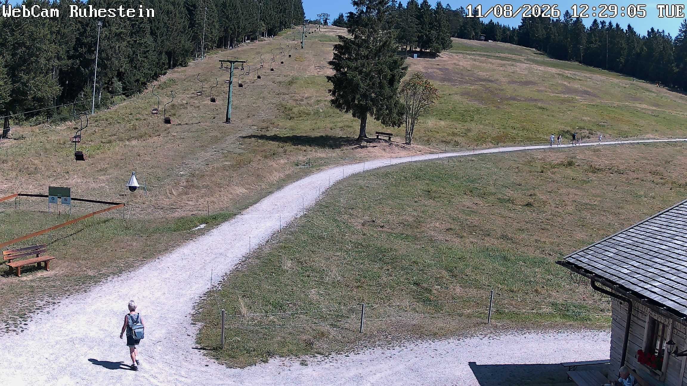 Archived image Webcam Baiersbronn: ski lift Ruhestein