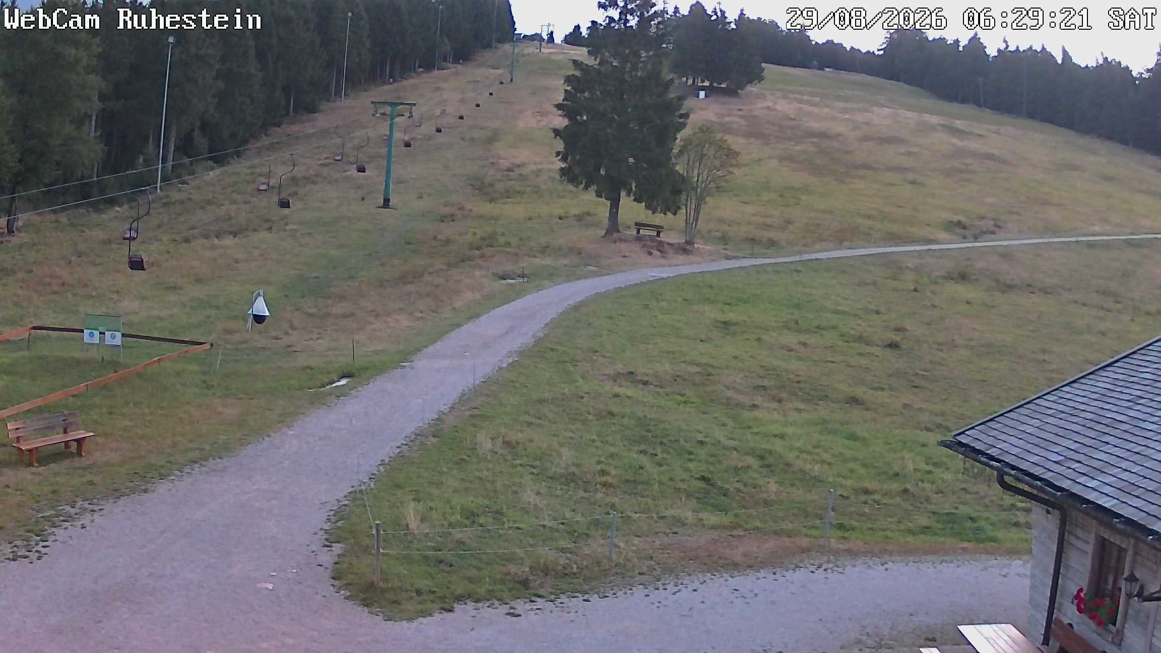 Archived image Webcam Baiersbronn: ski lift Ruhestein