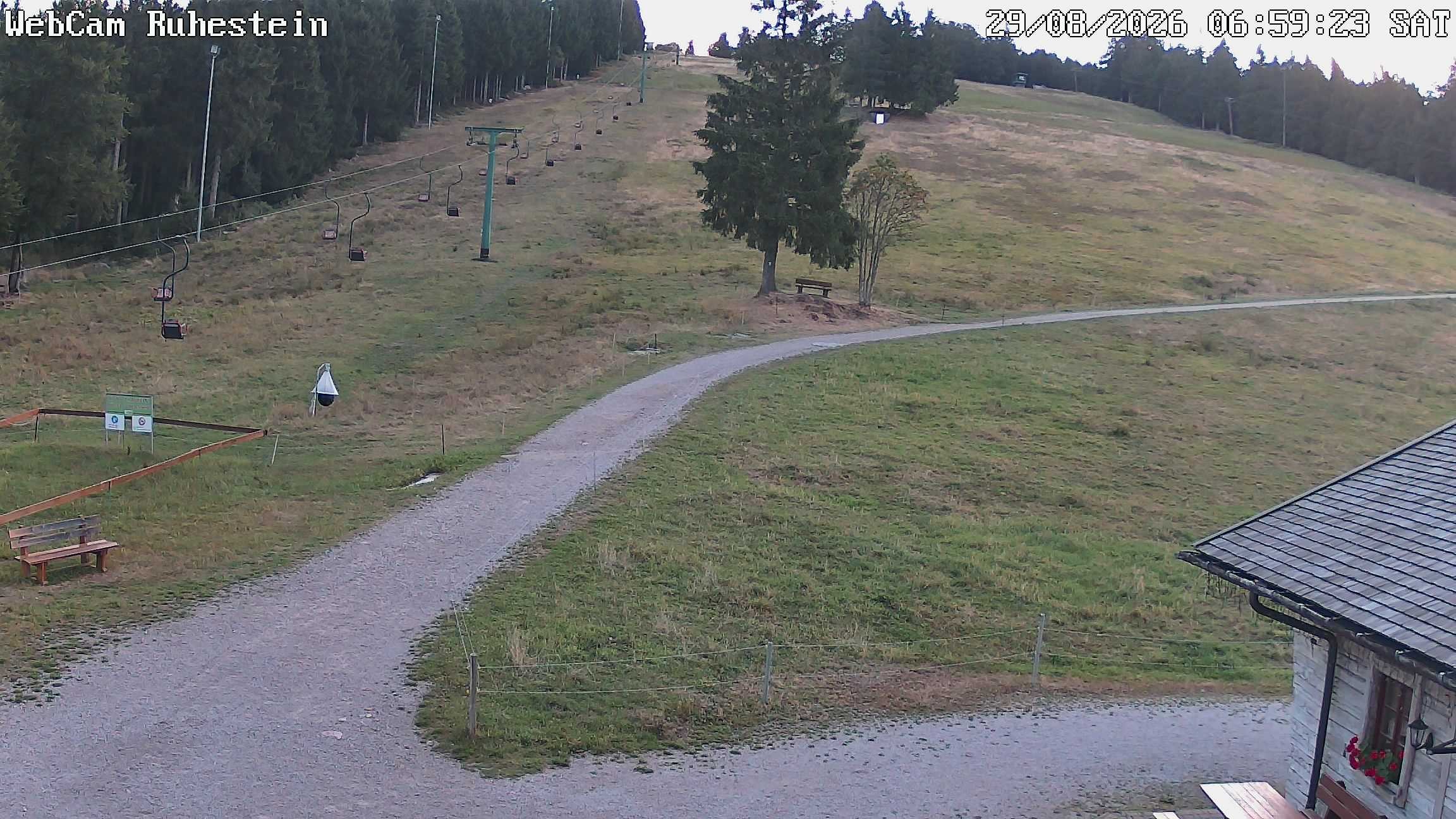 Archived image Webcam Baiersbronn: ski lift Ruhestein