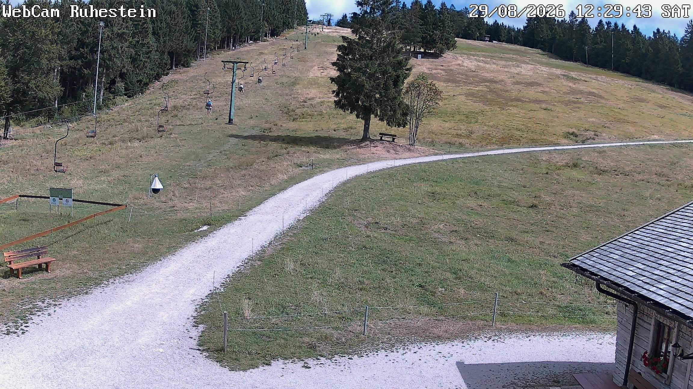 Archived image Webcam Baiersbronn: ski lift Ruhestein