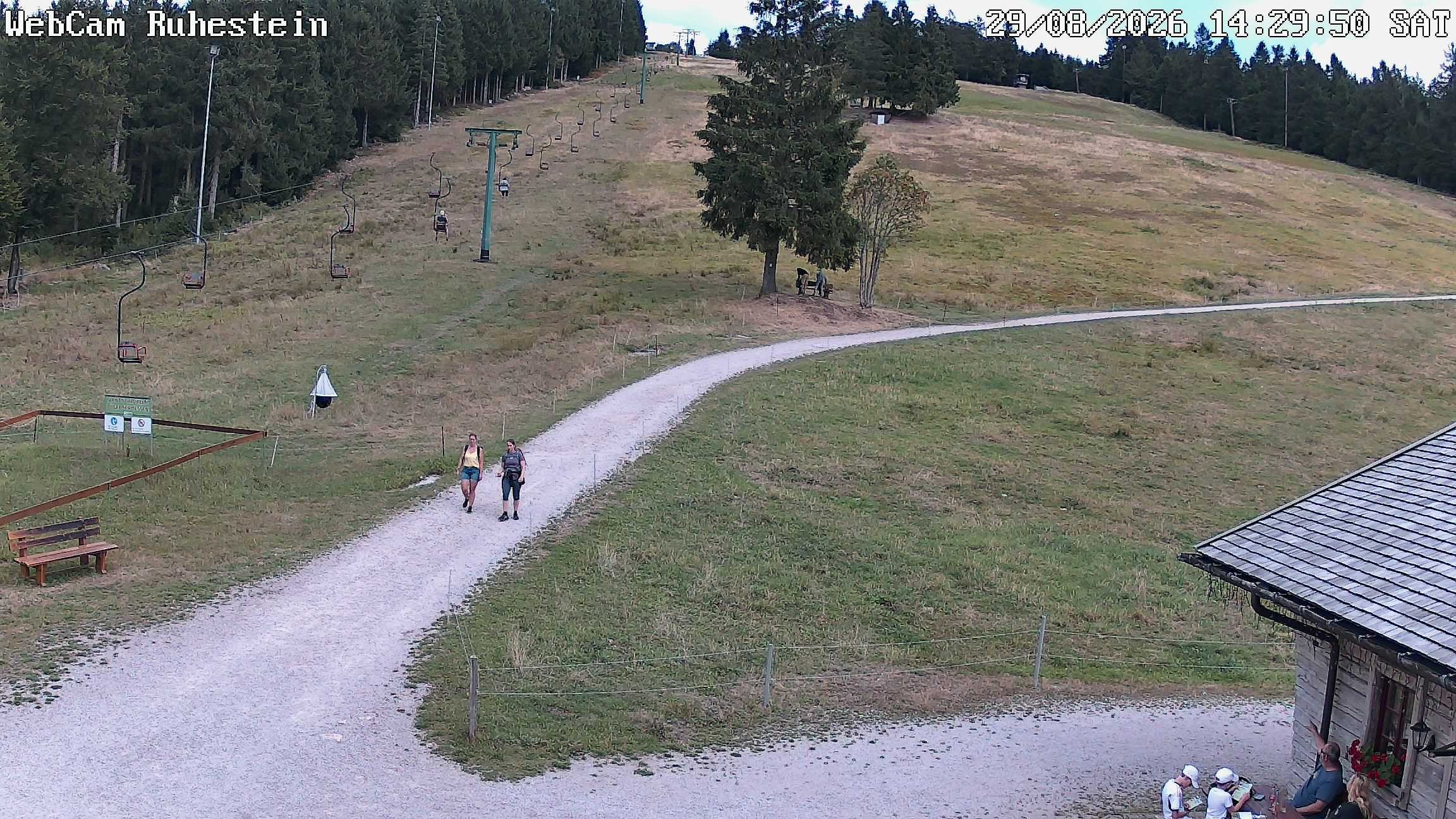 Archived image Webcam Baiersbronn: ski lift Ruhestein