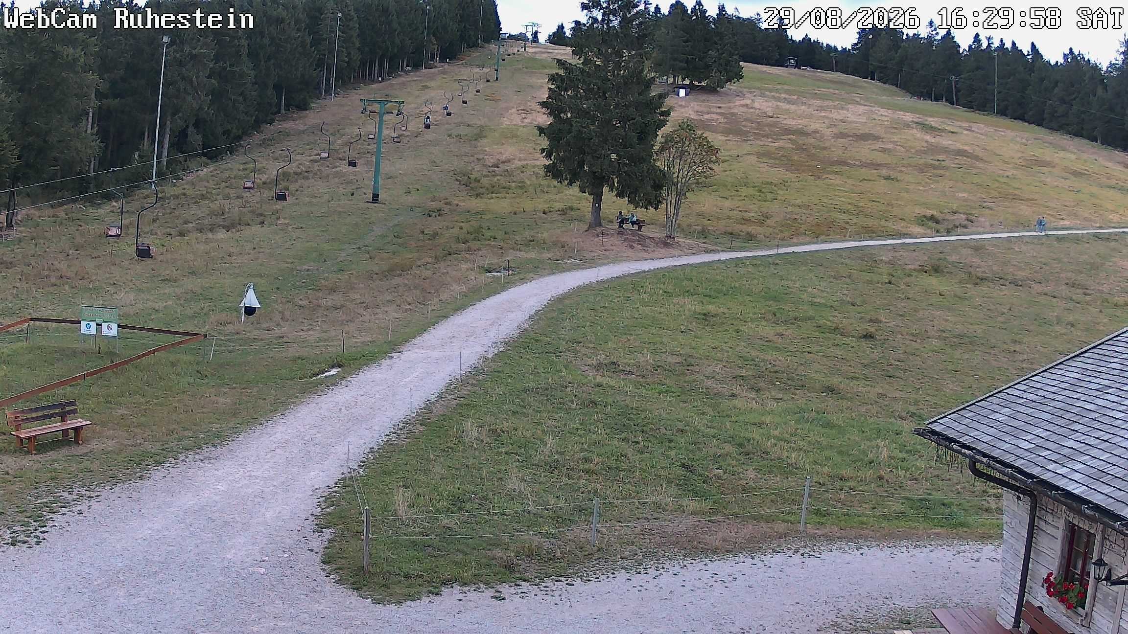 Archived image Webcam Baiersbronn: ski lift Ruhestein