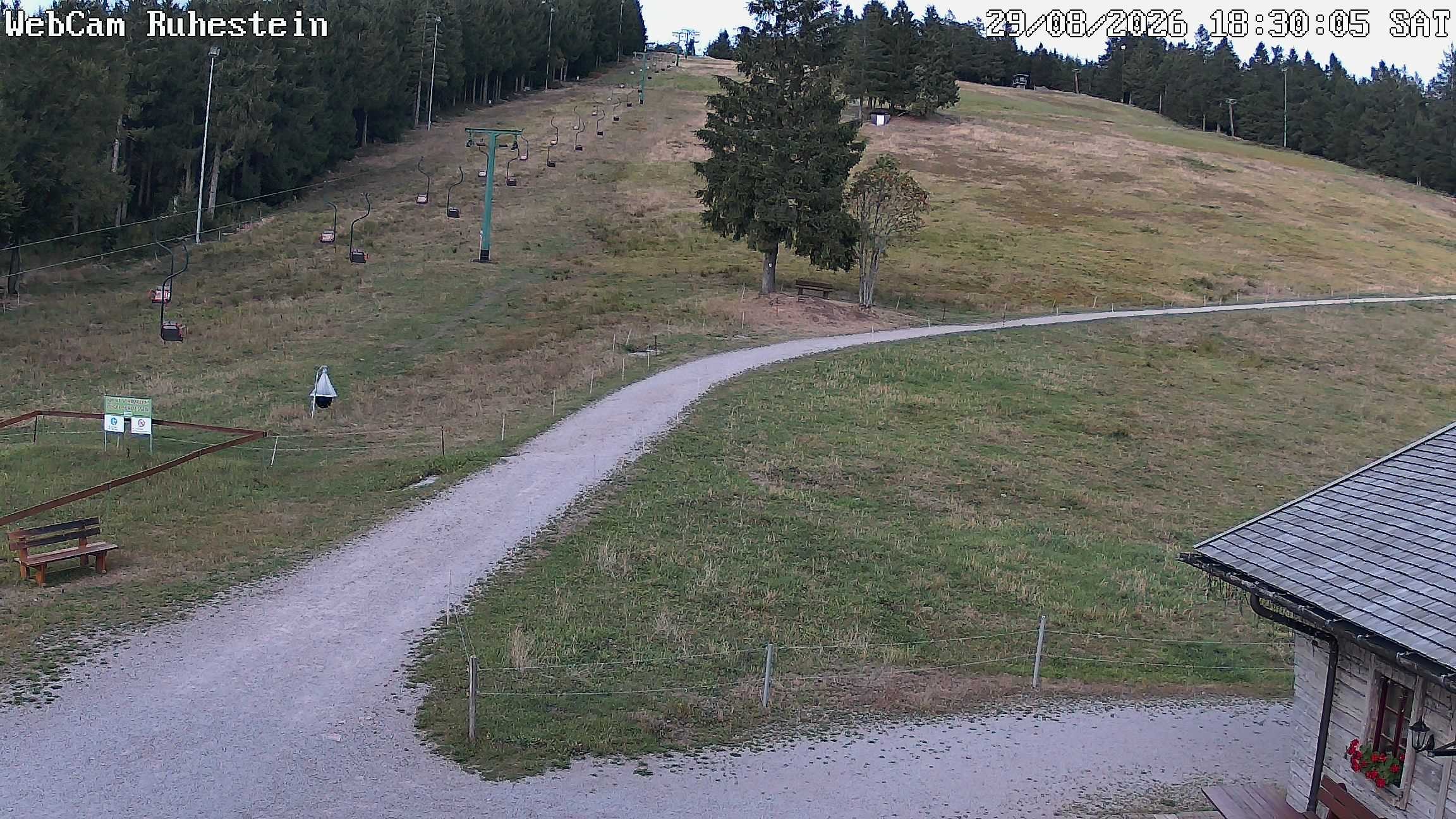 Archived image Webcam Baiersbronn: ski lift Ruhestein