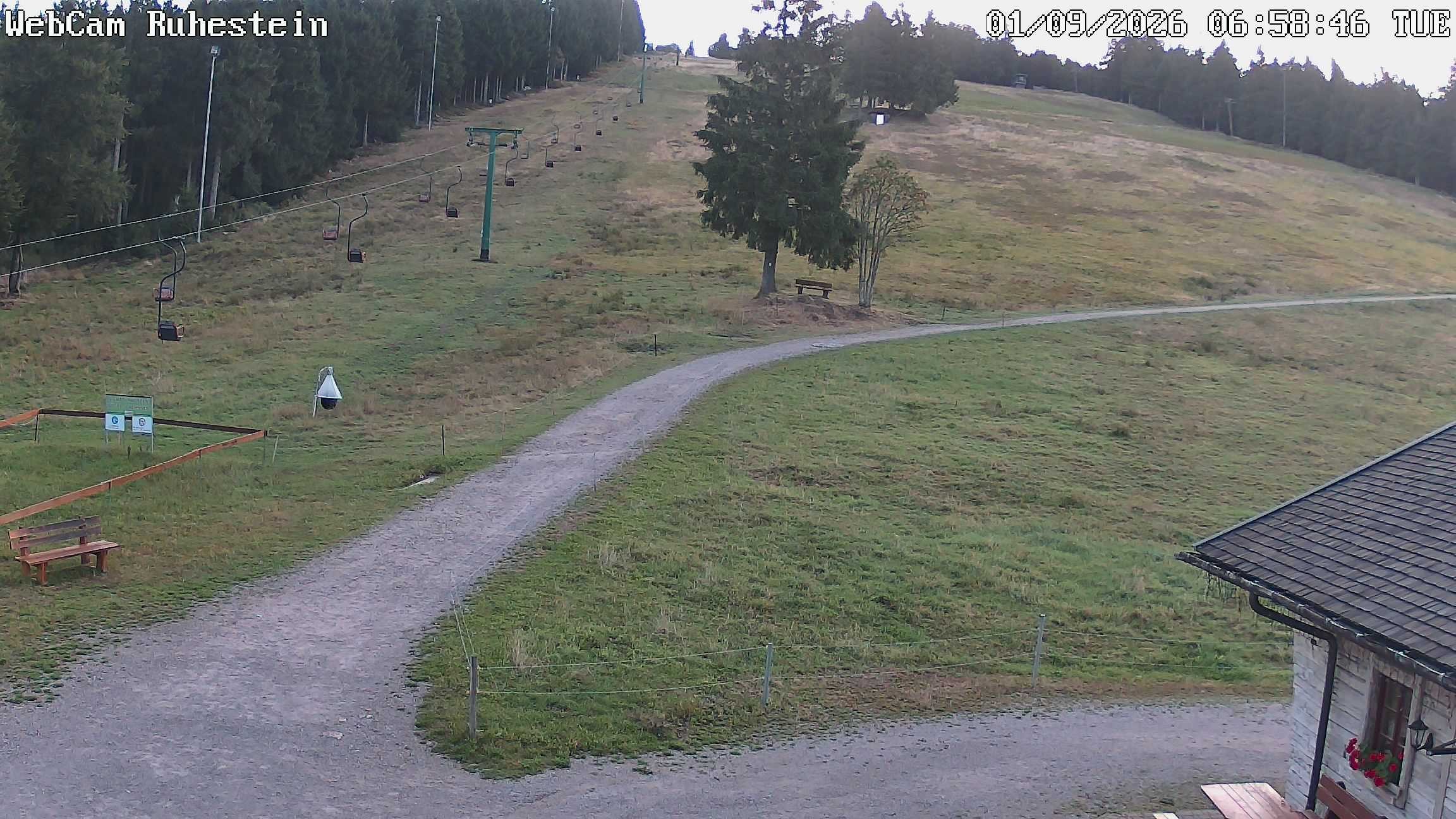 Archiv Foto Webcam Baiersbronn: Skilift Ruhestein