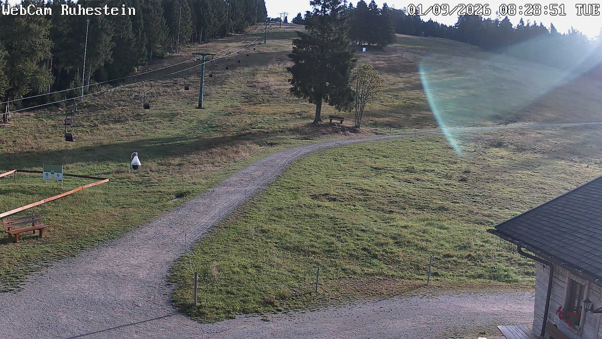 Archiv Foto Webcam Baiersbronn: Skilift Ruhestein