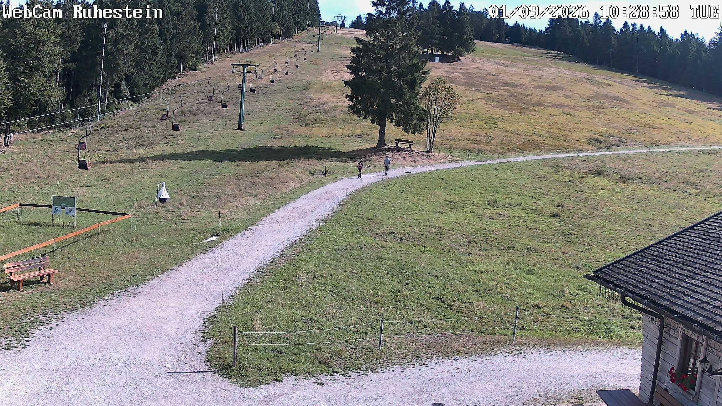 Archiv Foto Webcam Baiersbronn: Skilift Ruhestein