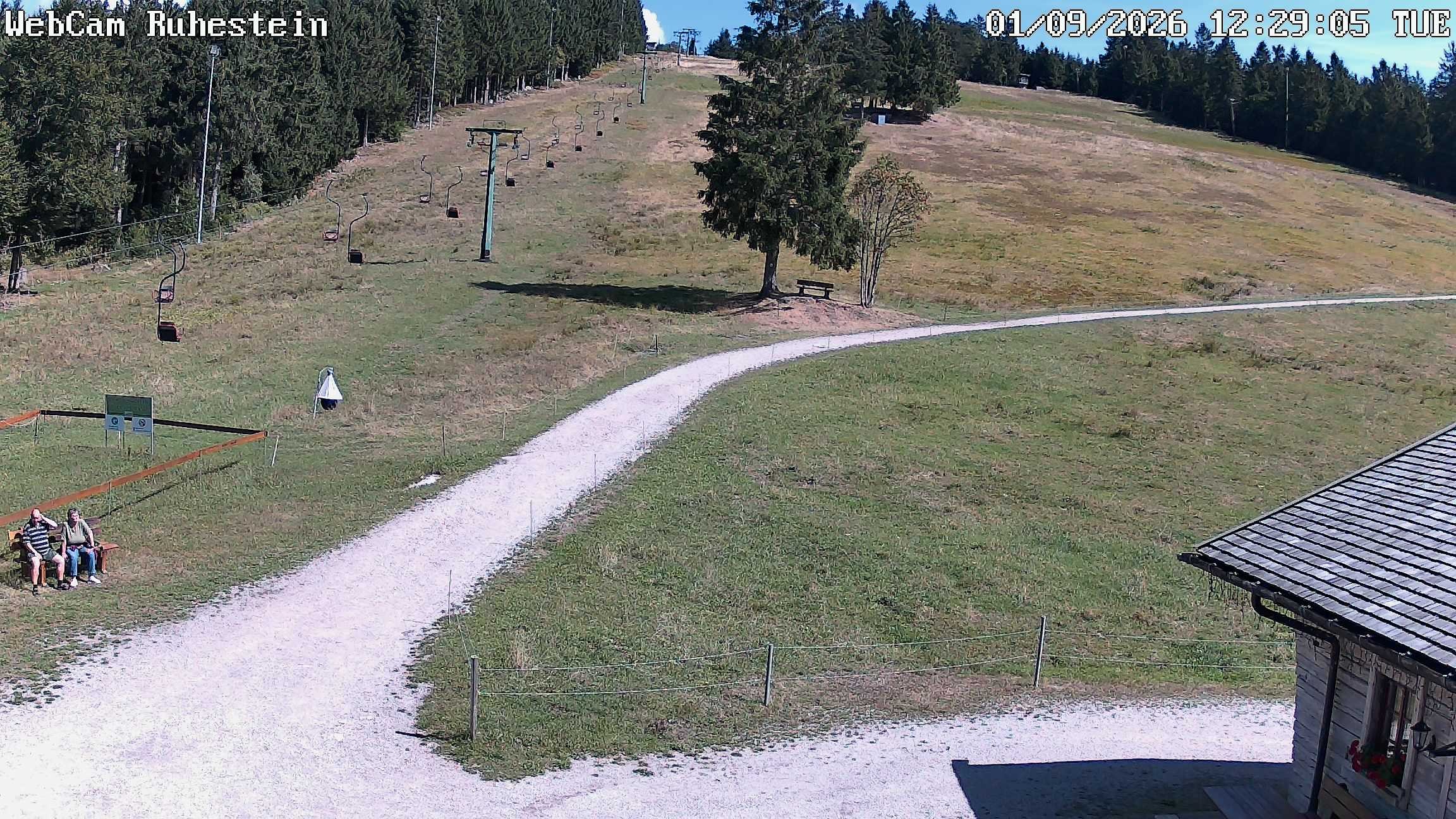 Archiv Foto Webcam Baiersbronn: Skilift Ruhestein
