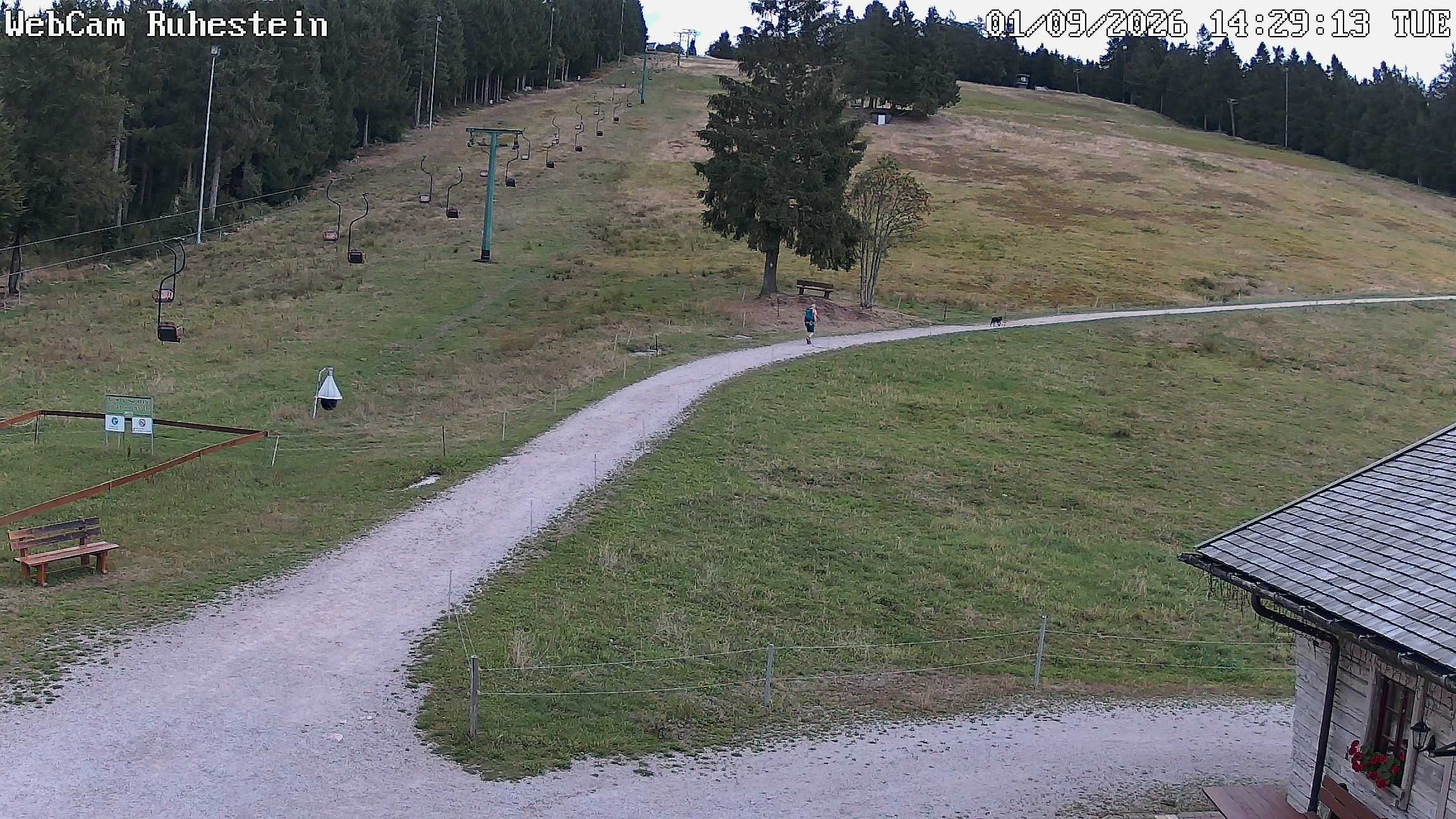 Archiv Foto Webcam Baiersbronn: Skilift Ruhestein