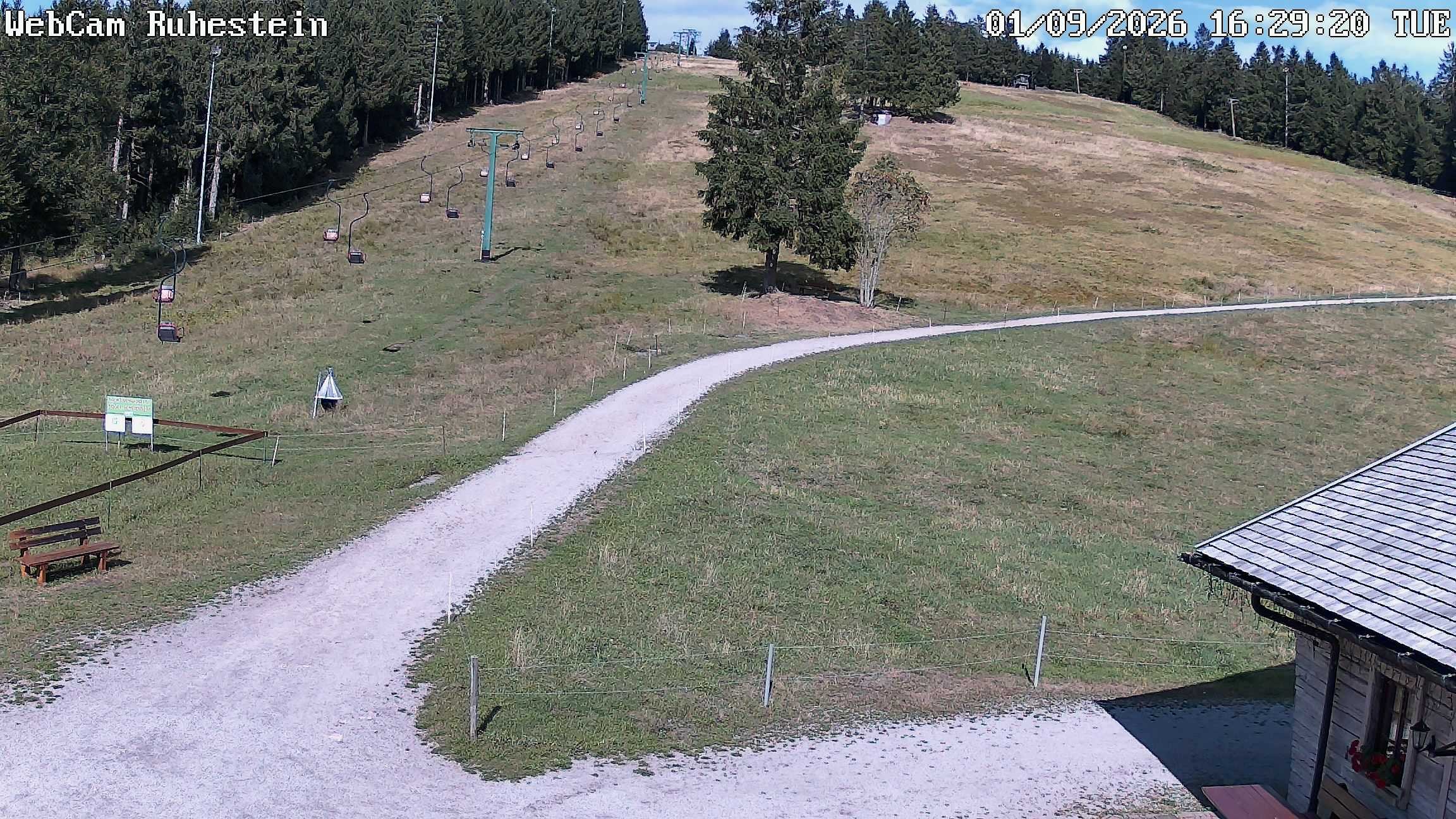 Archiv Foto Webcam Baiersbronn: Skilift Ruhestein