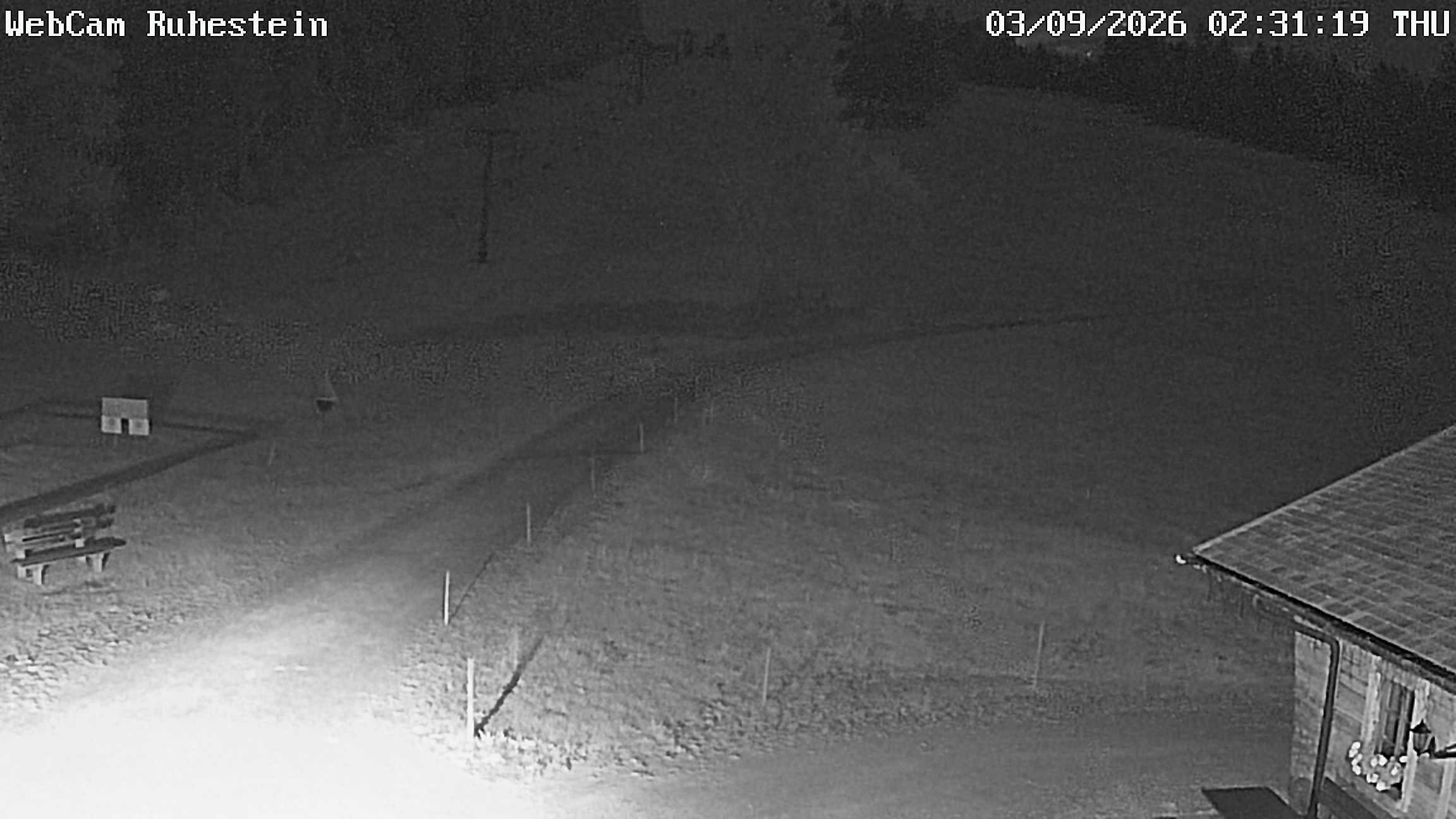 Archived image Webcam Baiersbronn: ski lift Ruhestein