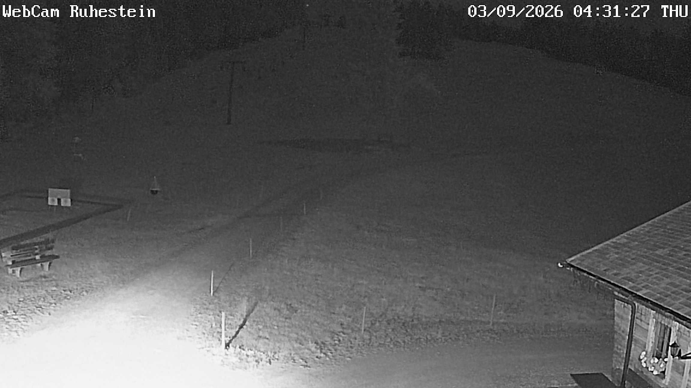 Archived image Webcam Baiersbronn: ski lift Ruhestein