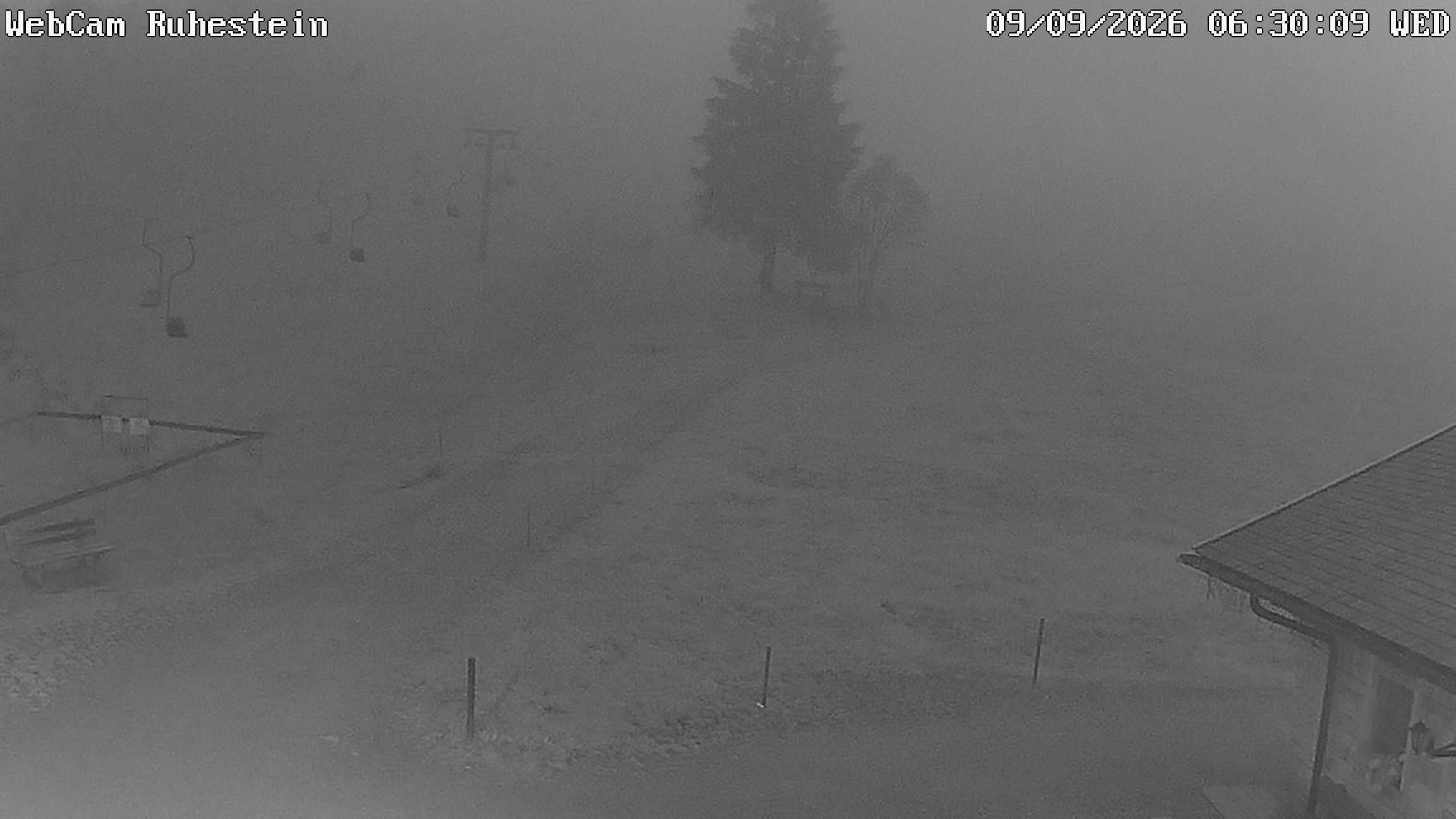Archived image Webcam Baiersbronn: ski lift Ruhestein