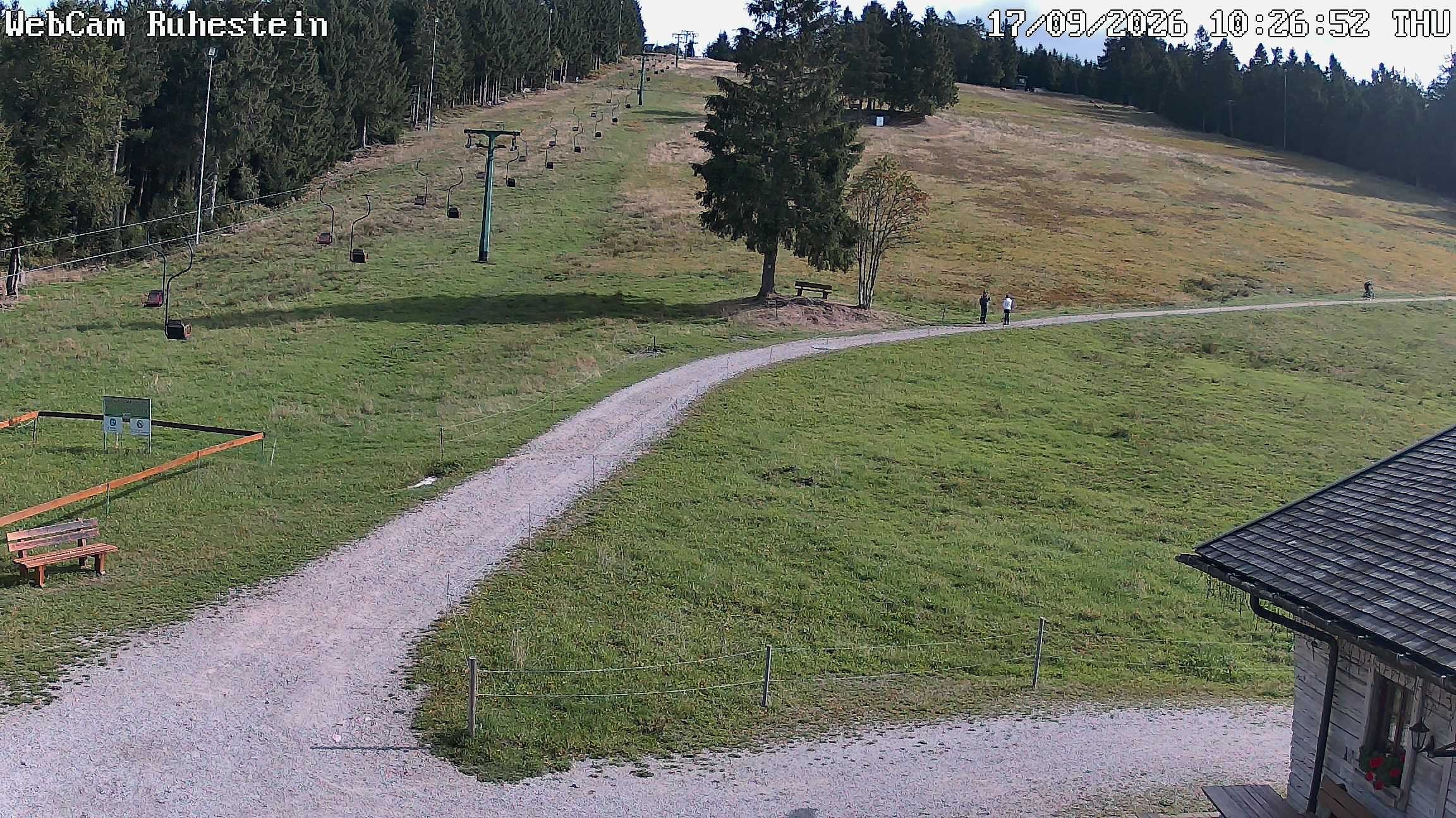 Archived image Webcam Baiersbronn: ski lift Ruhestein