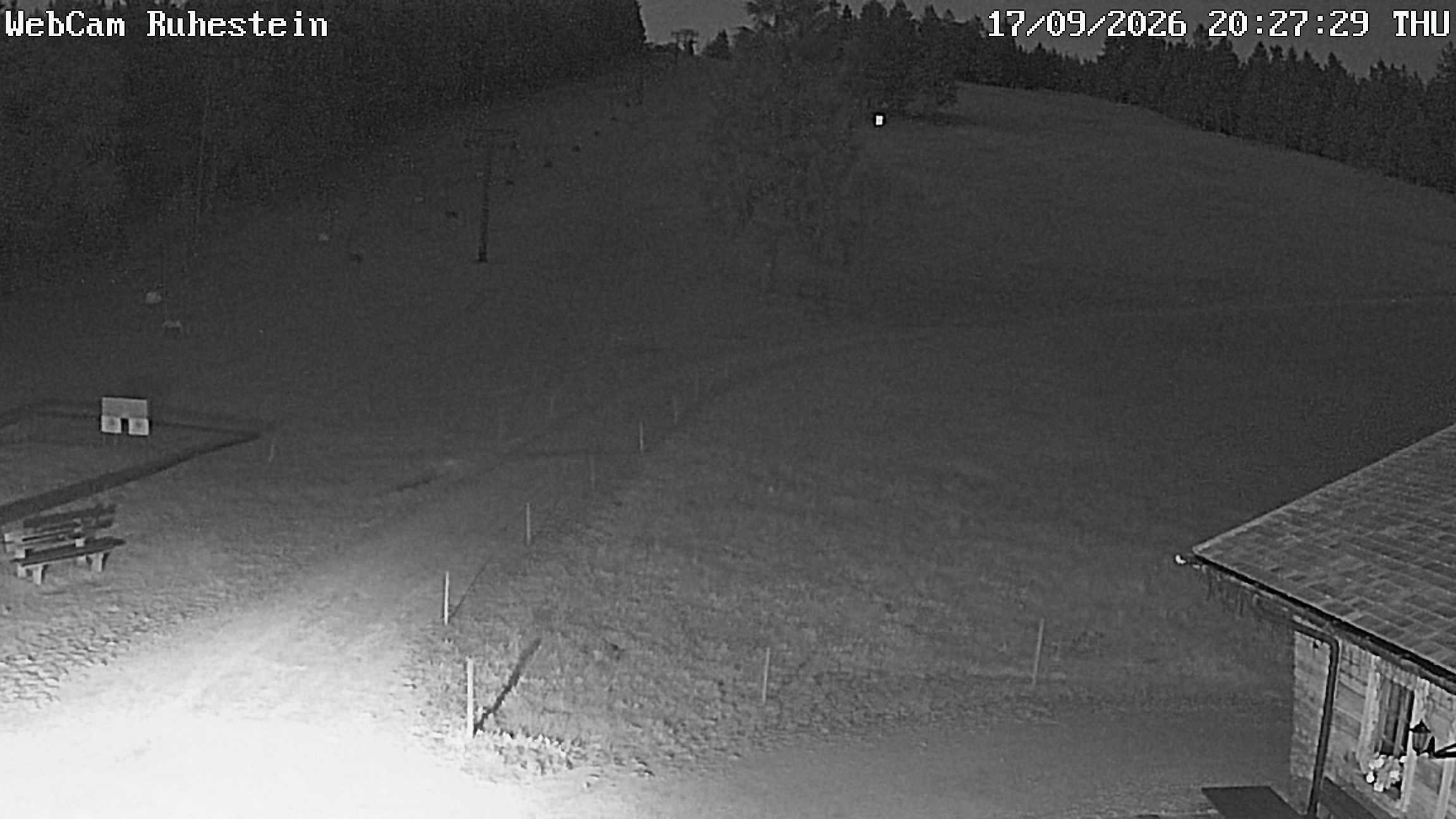 Archived image Webcam Baiersbronn: ski lift Ruhestein