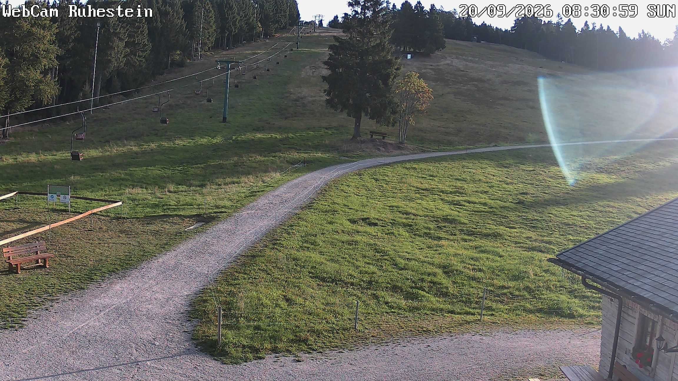 Archiv Foto Webcam Baiersbronn: Skilift Ruhestein