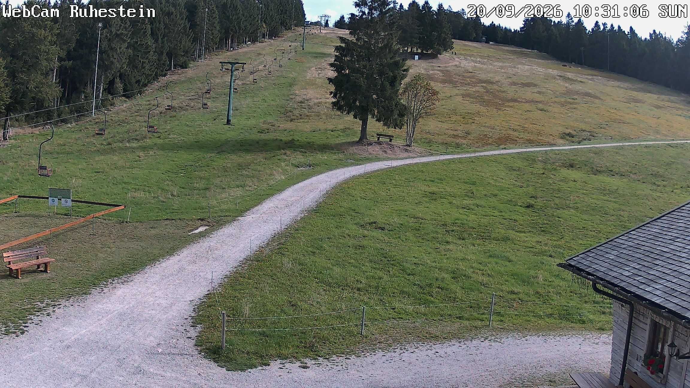 Archiv Foto Webcam Baiersbronn: Skilift Ruhestein