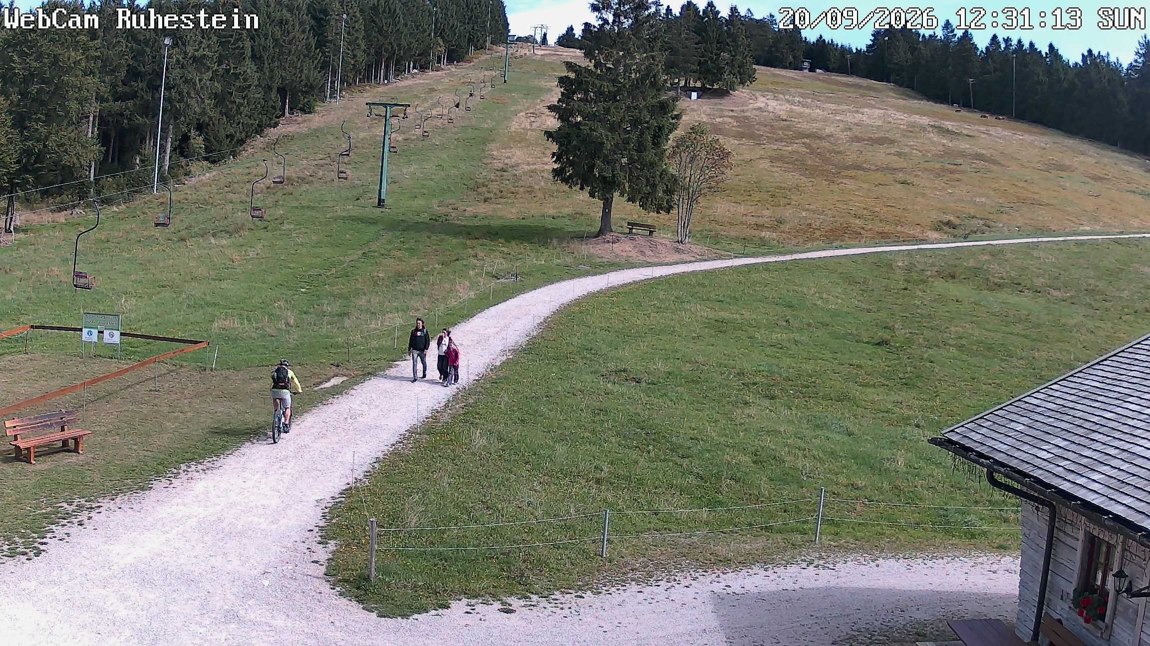 Archiv Foto Webcam Baiersbronn: Skilift Ruhestein