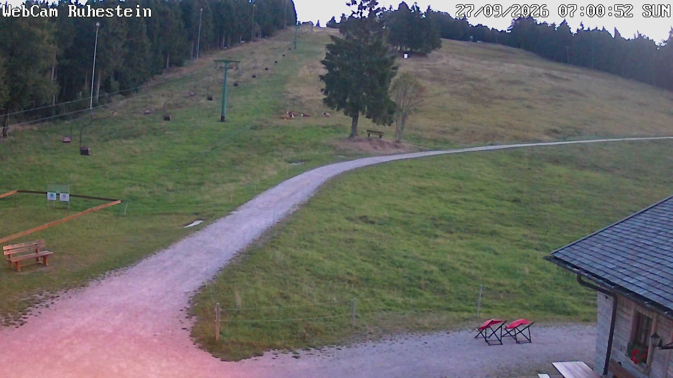 Archiv Foto Webcam Baiersbronn: Skilift Ruhestein