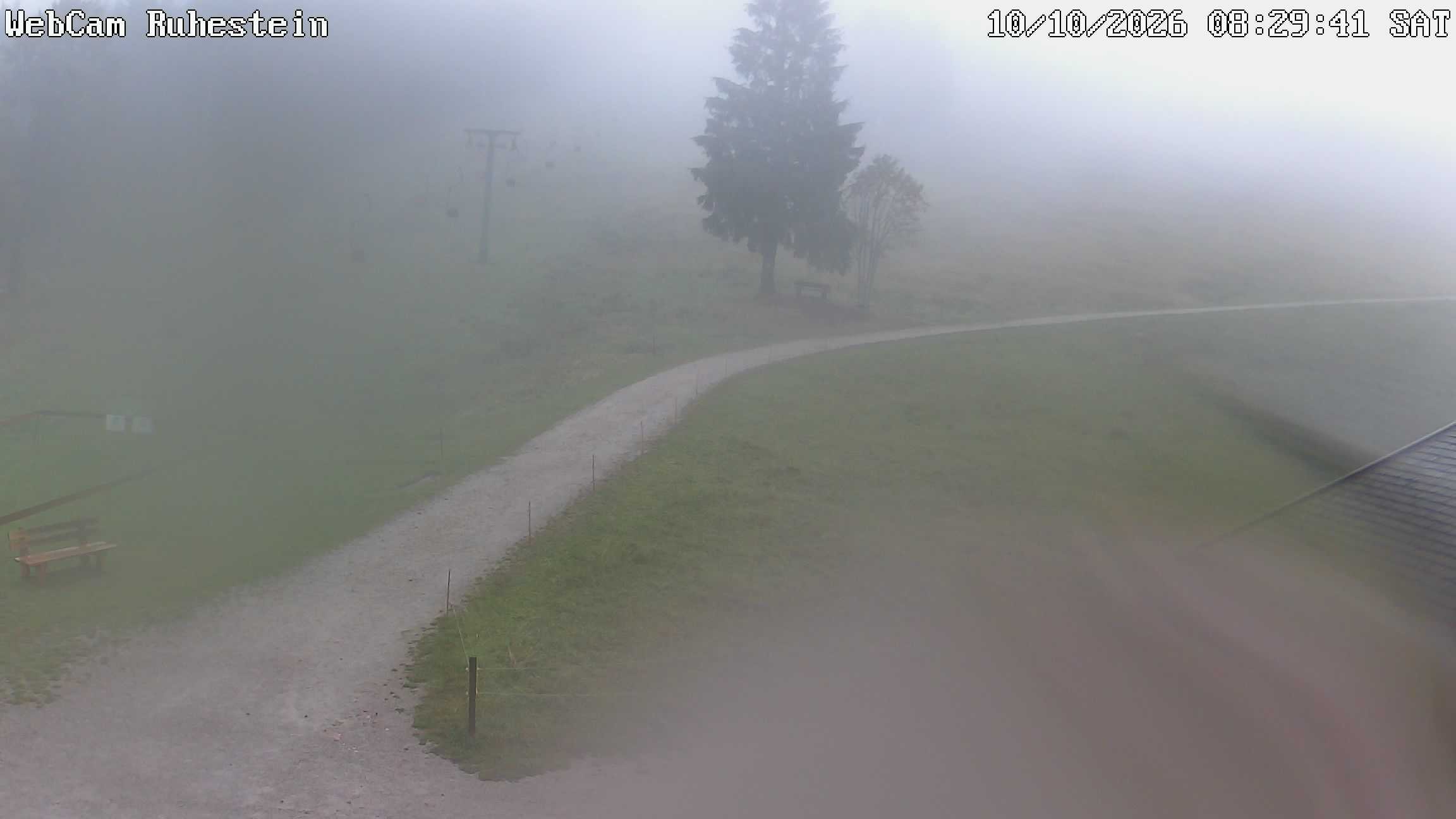 Archived image Webcam Baiersbronn: ski lift Ruhestein