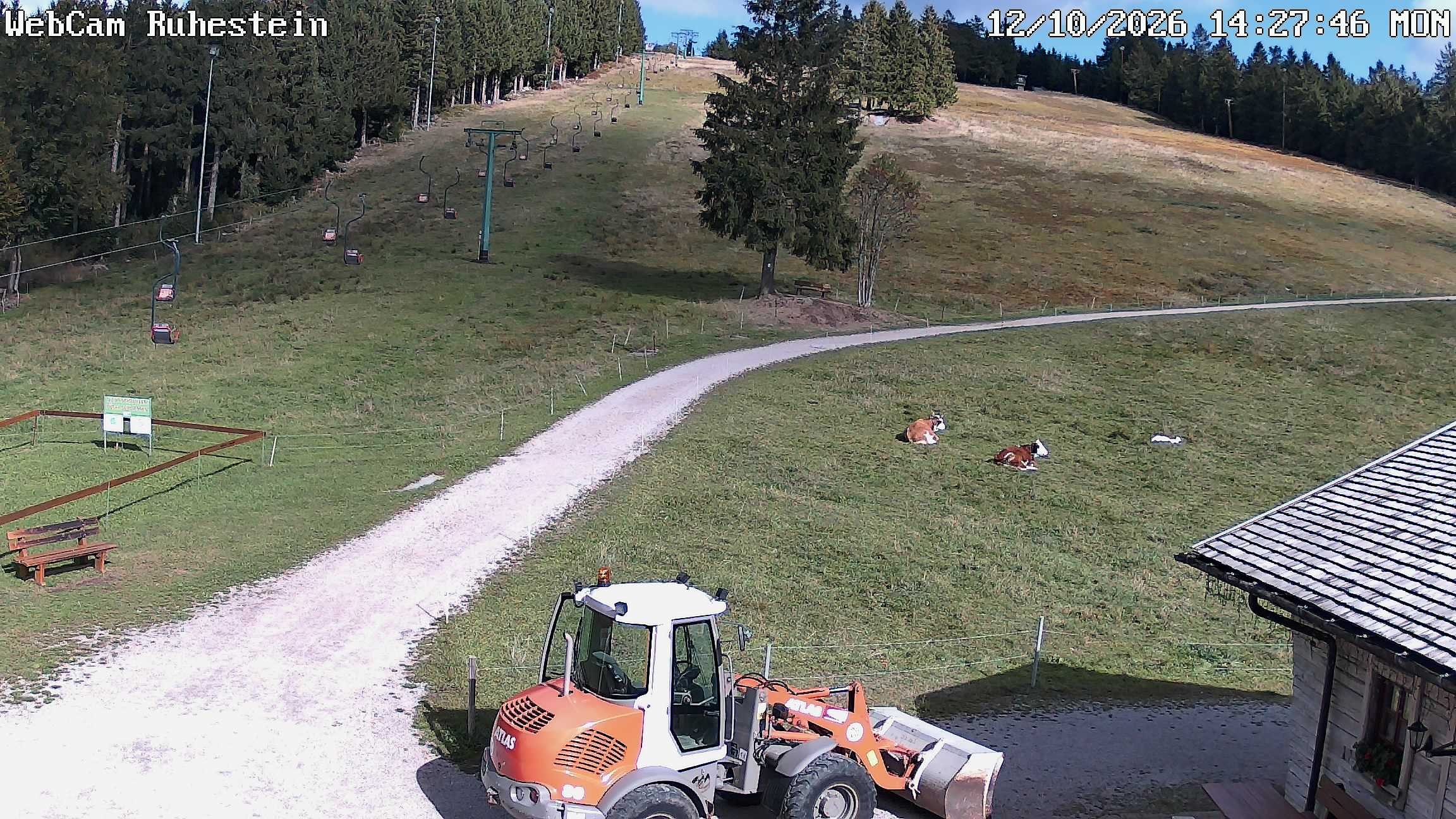Archiv Foto Webcam Baiersbronn: Skilift Ruhestein