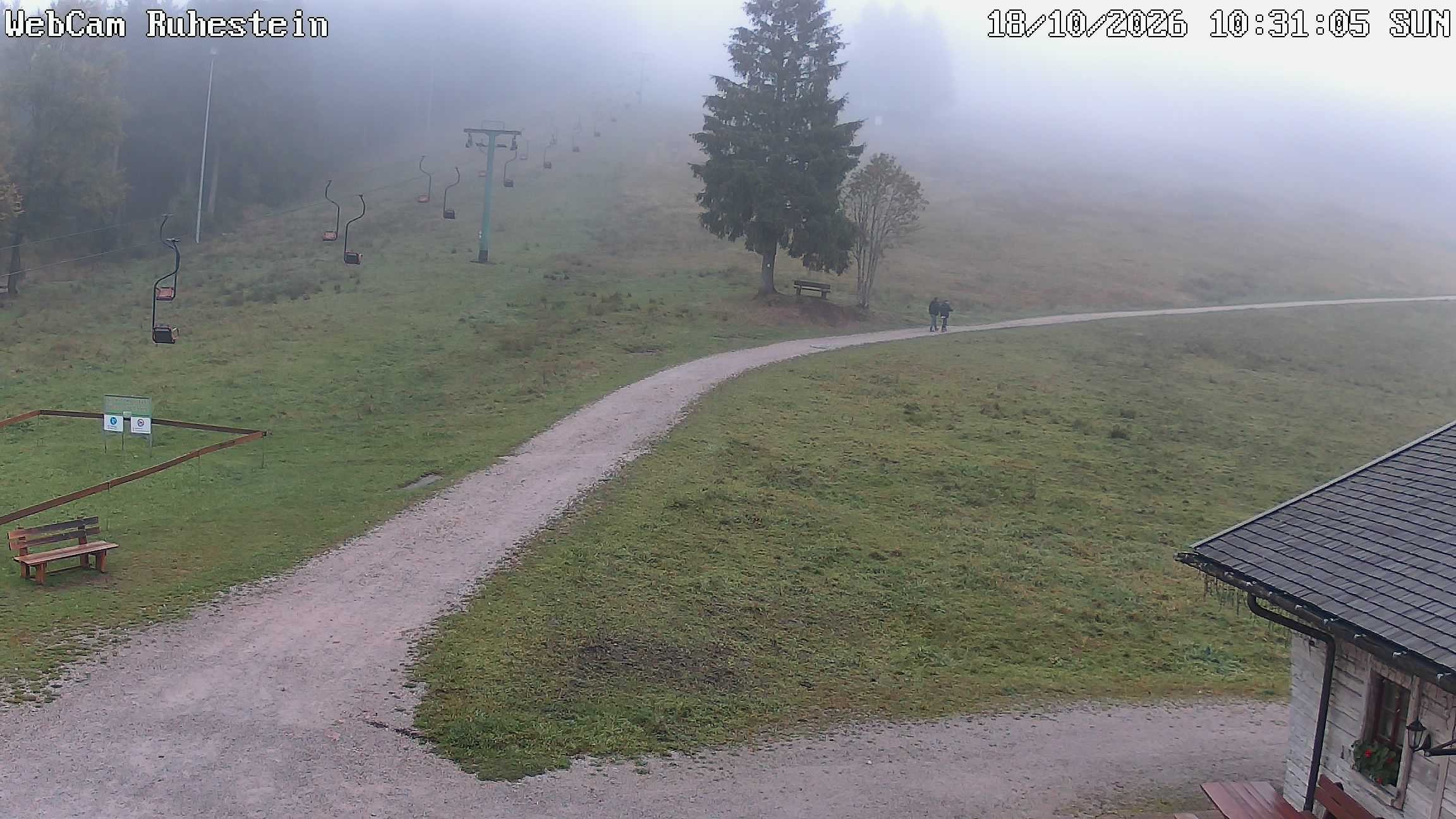 Archived image Webcam Baiersbronn: ski lift Ruhestein