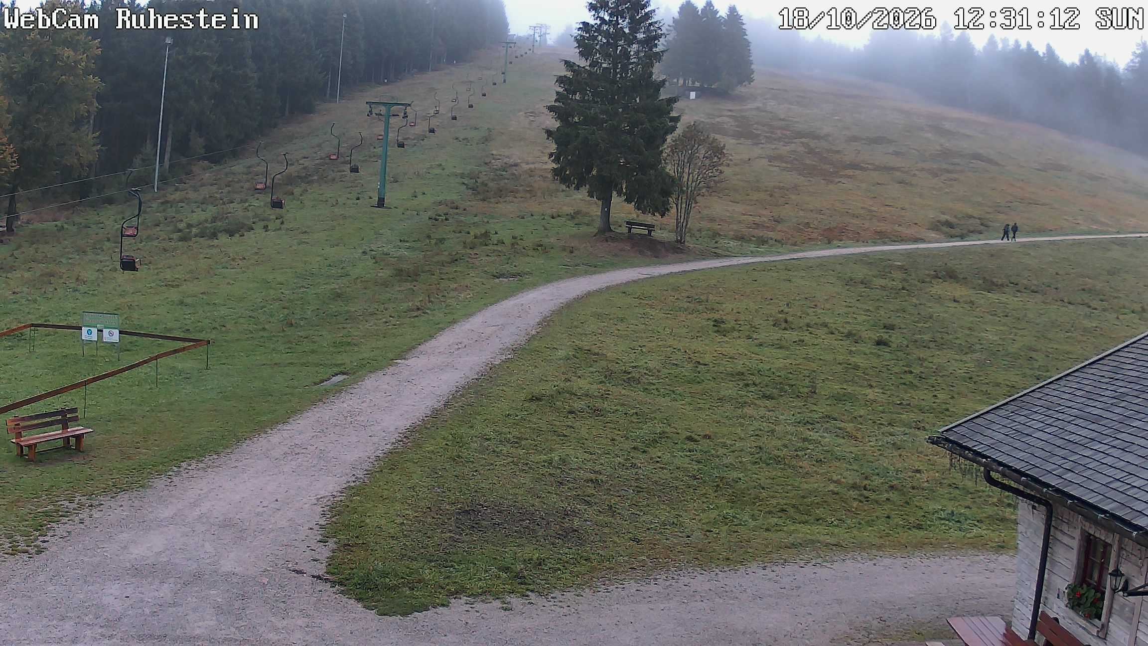 Archived image Webcam Baiersbronn: ski lift Ruhestein