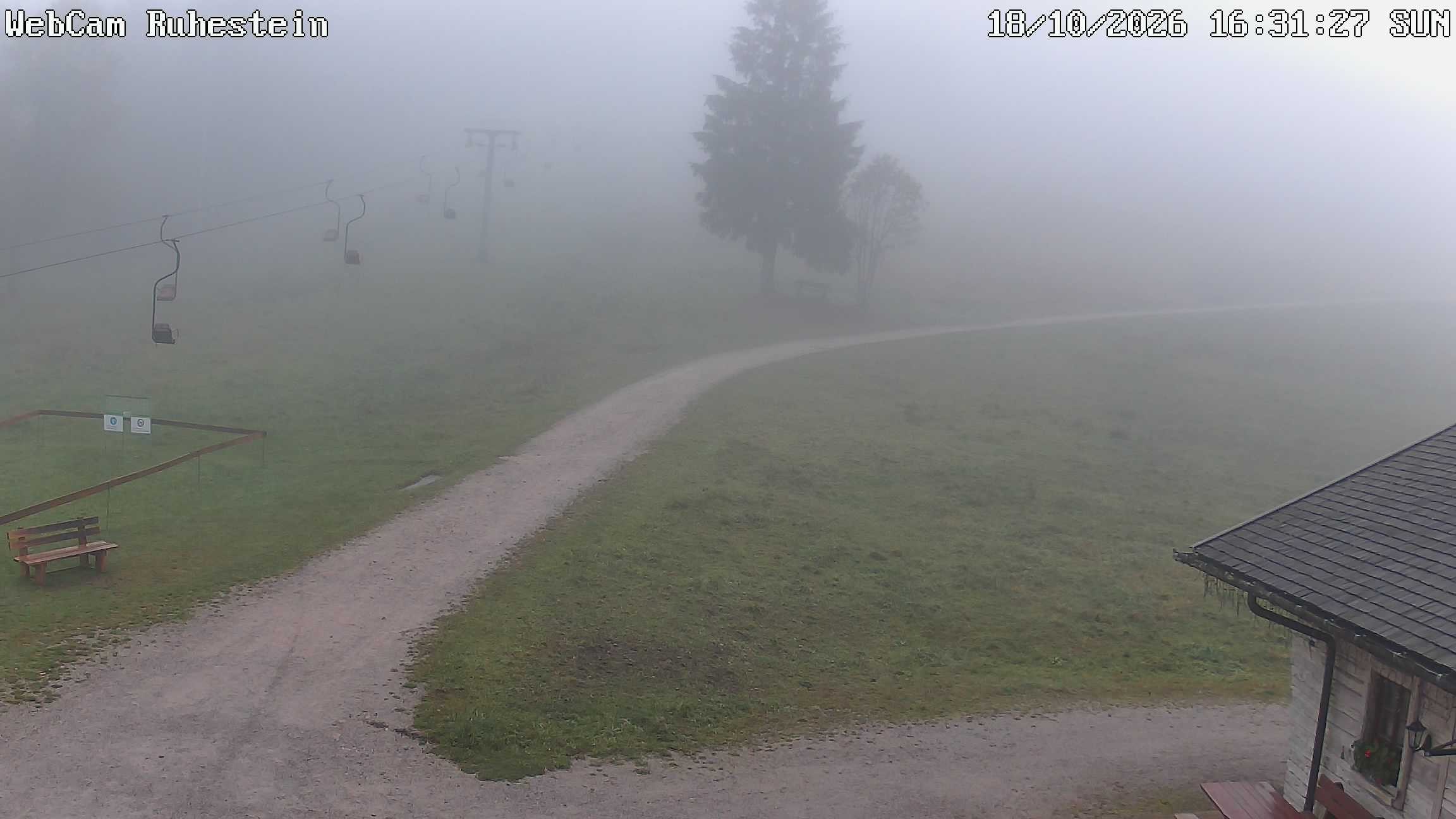 Archived image Webcam Baiersbronn: ski lift Ruhestein